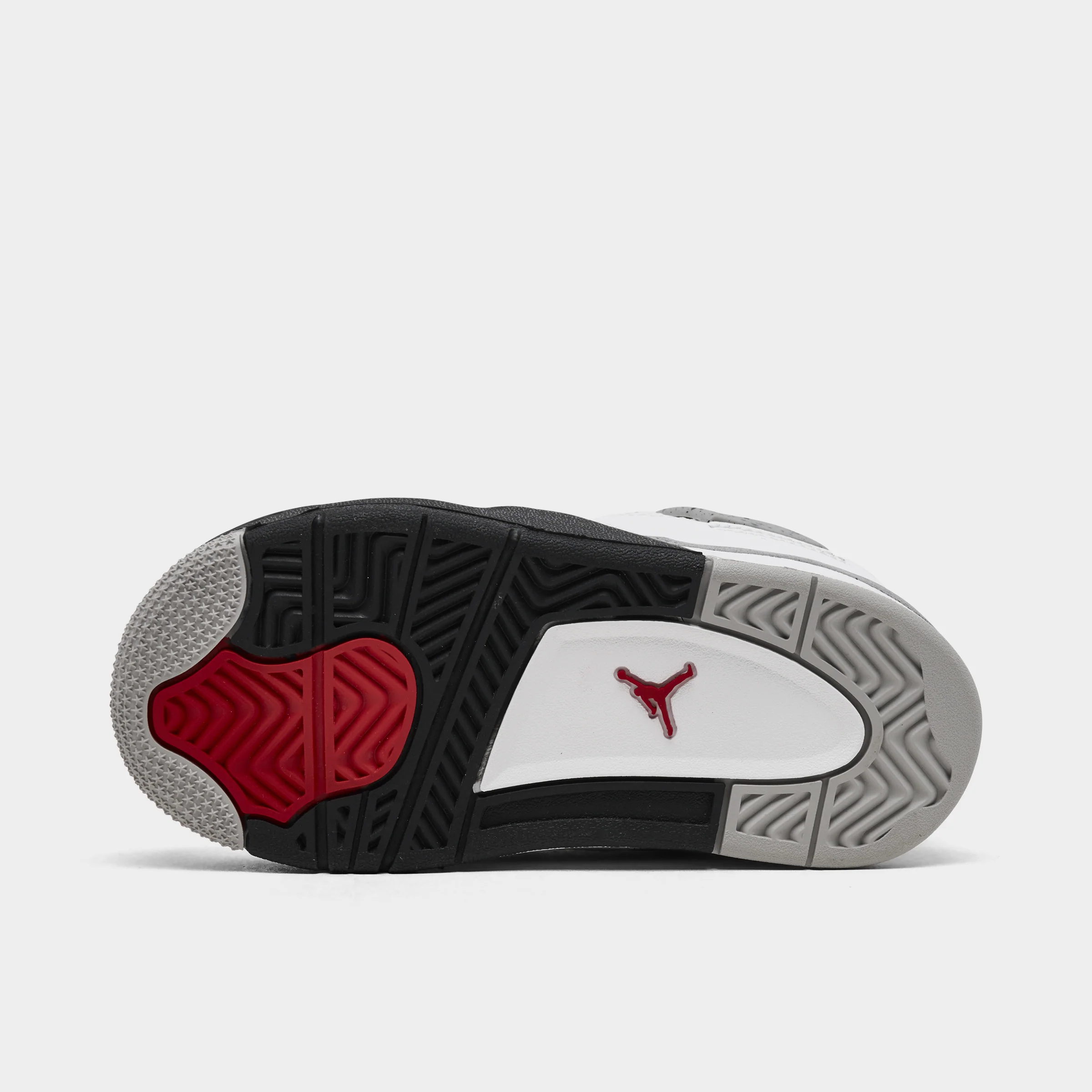 Jordan 4 Retro OG TD Summit White / Fire Red - Cement Grey - Image 6