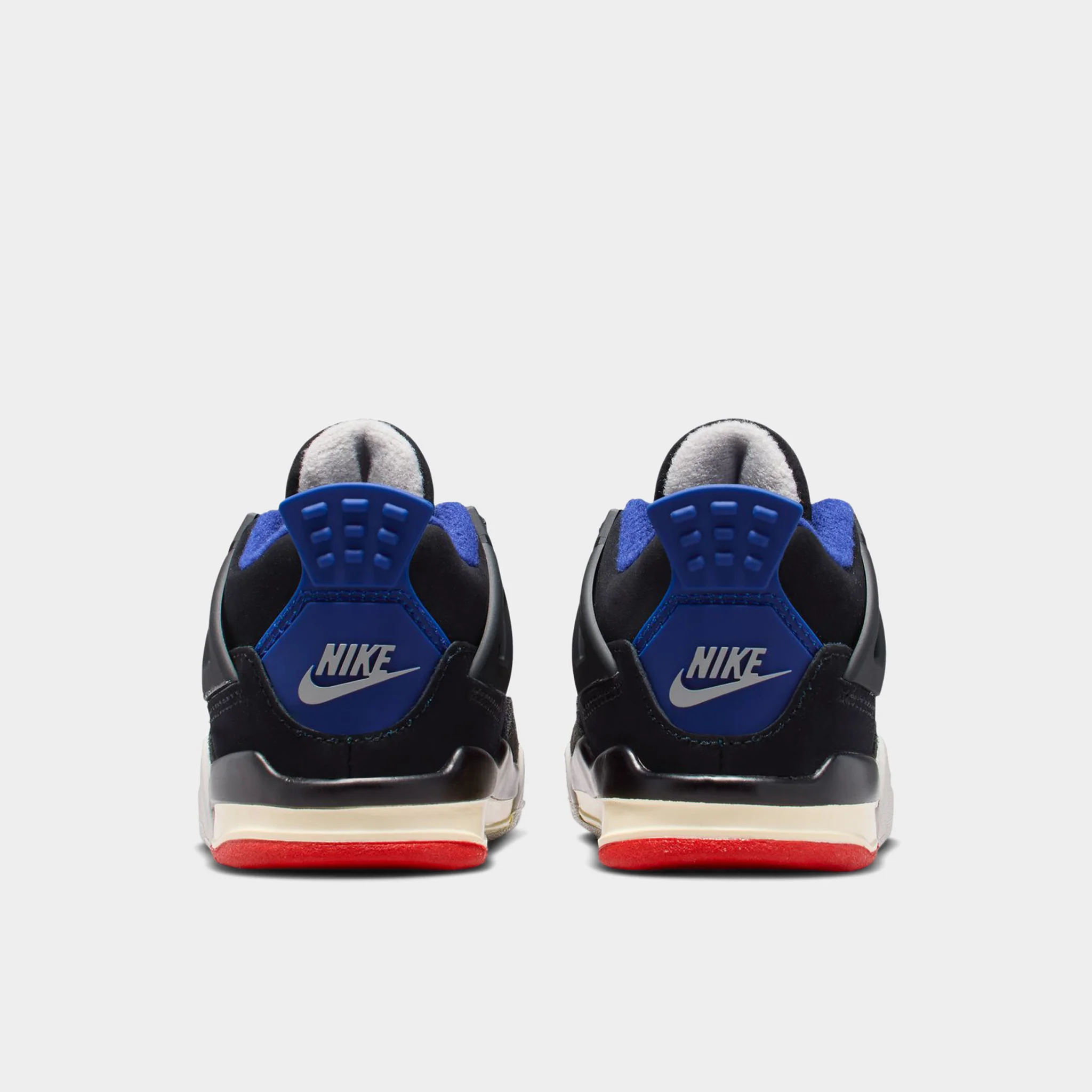 Jordan 4 Retro TD Black / Fire Red - Deep Royal Blue - Image 4