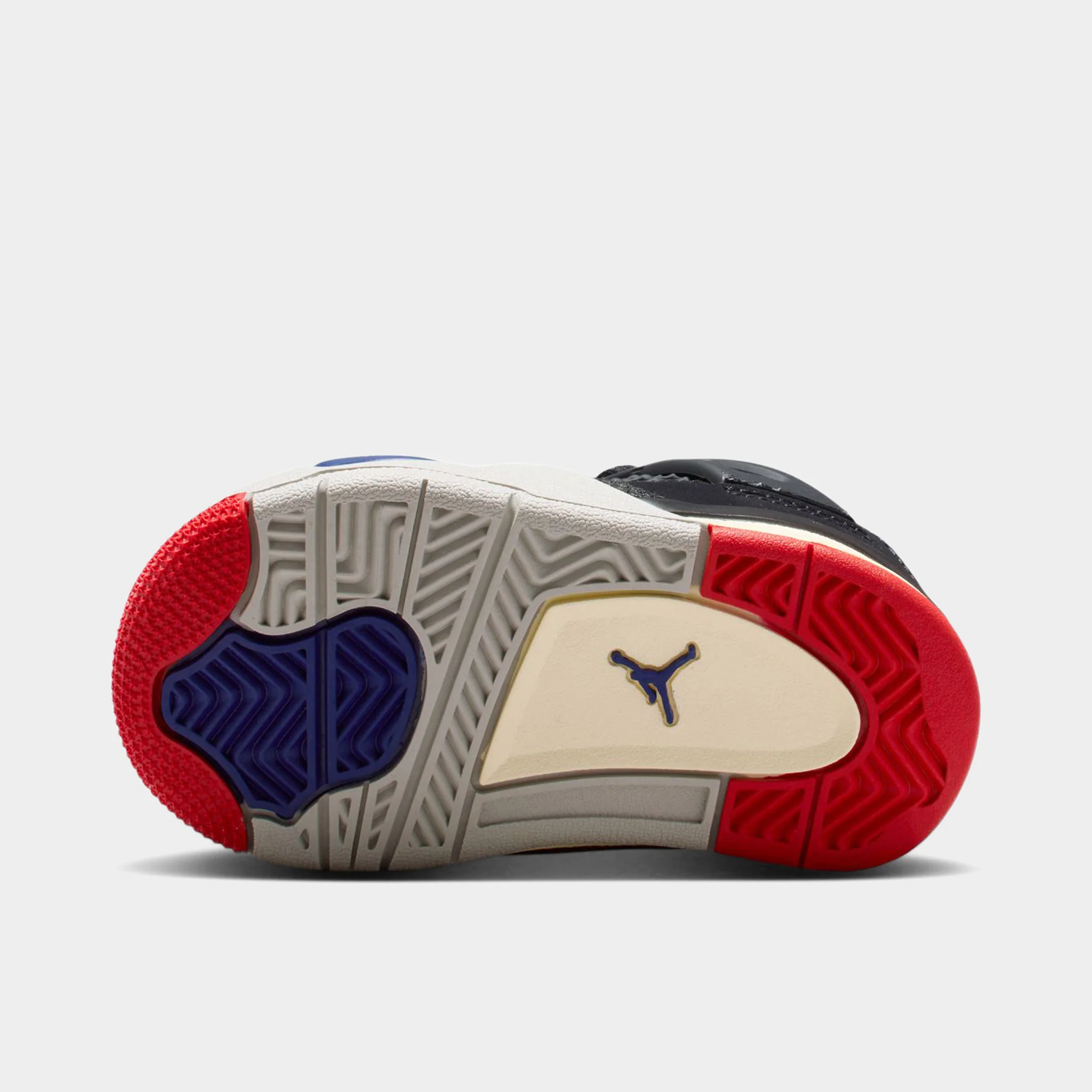 Jordan 4 Retro TD Black / Fire Red - Deep Royal Blue - Image 6