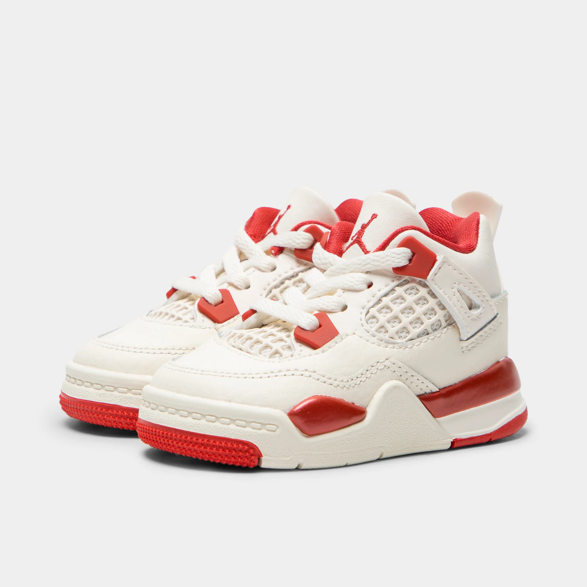 Jordan 4 Retro TD Pale Ivory / Sierra Red - Image 2