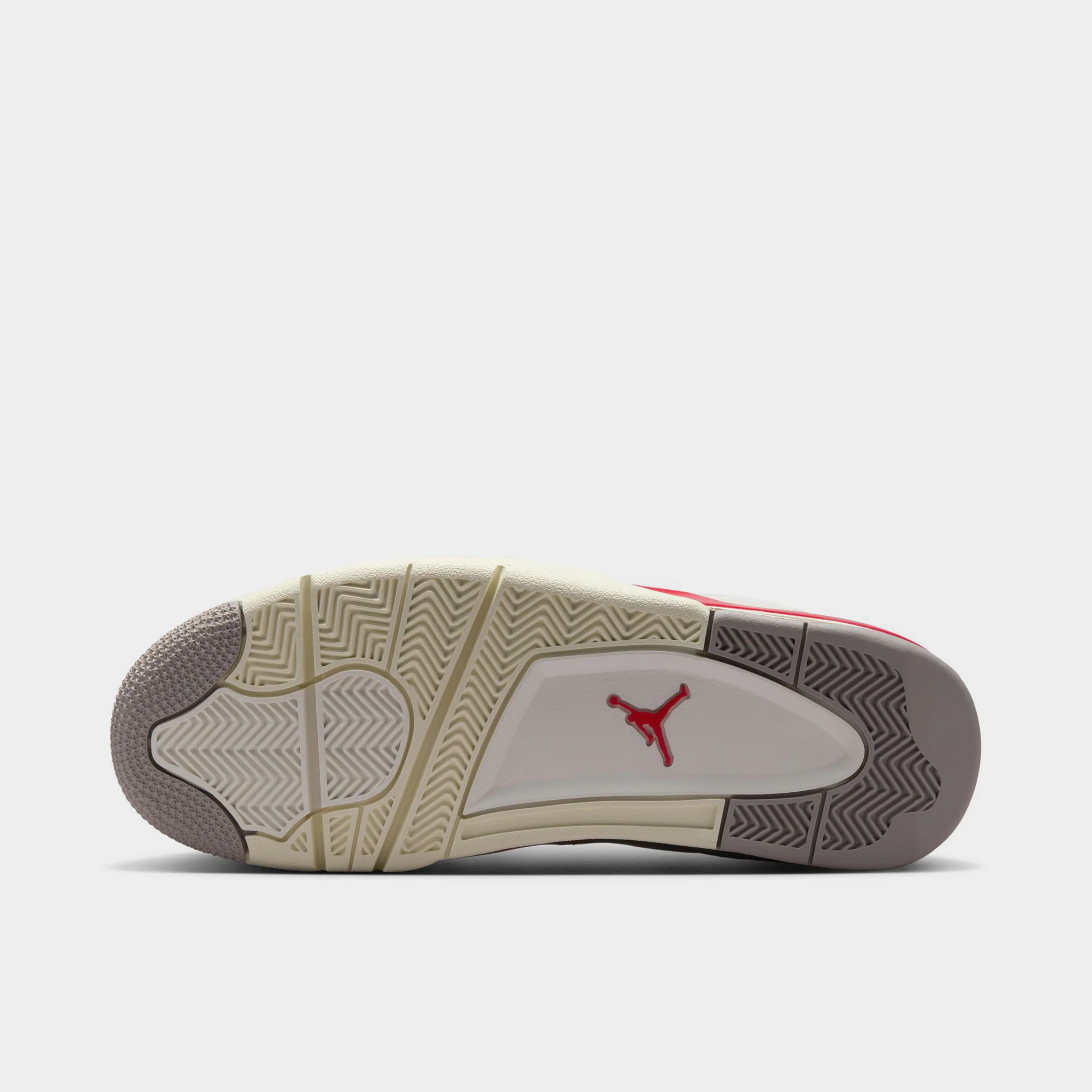 Jordan 4 RM Sail / Fire Red - College Grey - Coconut Milk - Image 6