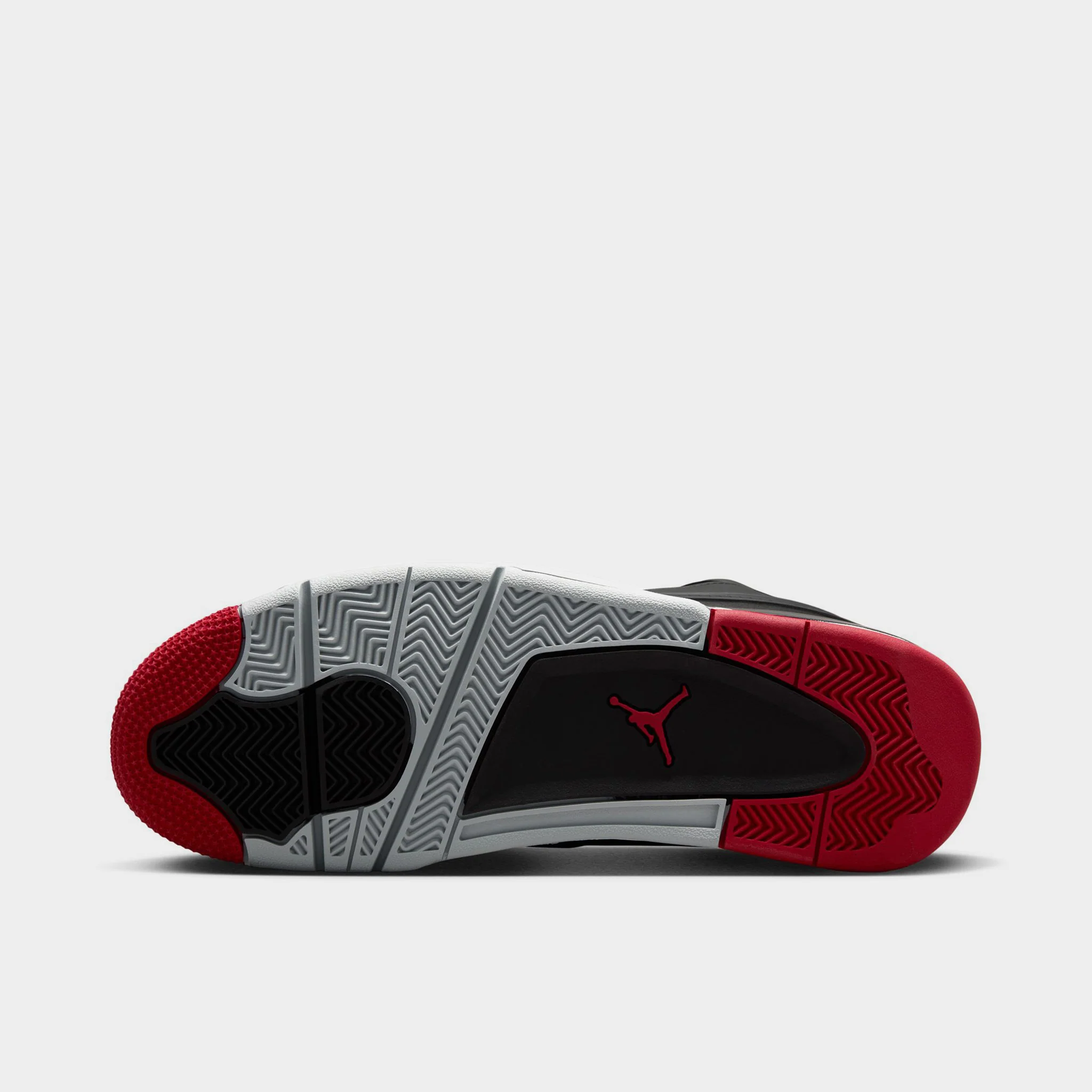Jordan 4 RM Black / Varsity Red - Wolf Grey - Image 6