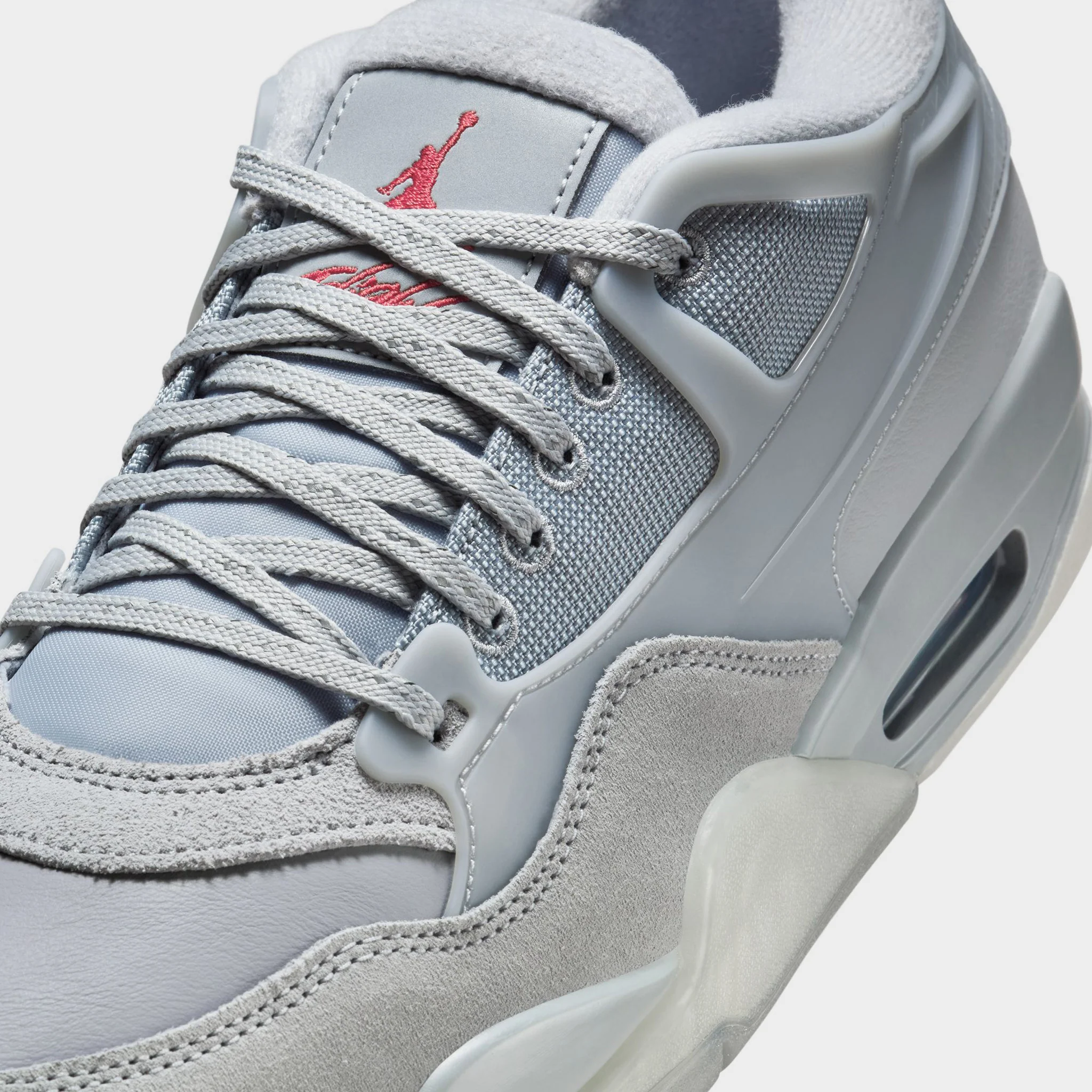 Jordan 4 RM Wolf Grey / Varsity Red - Image 3