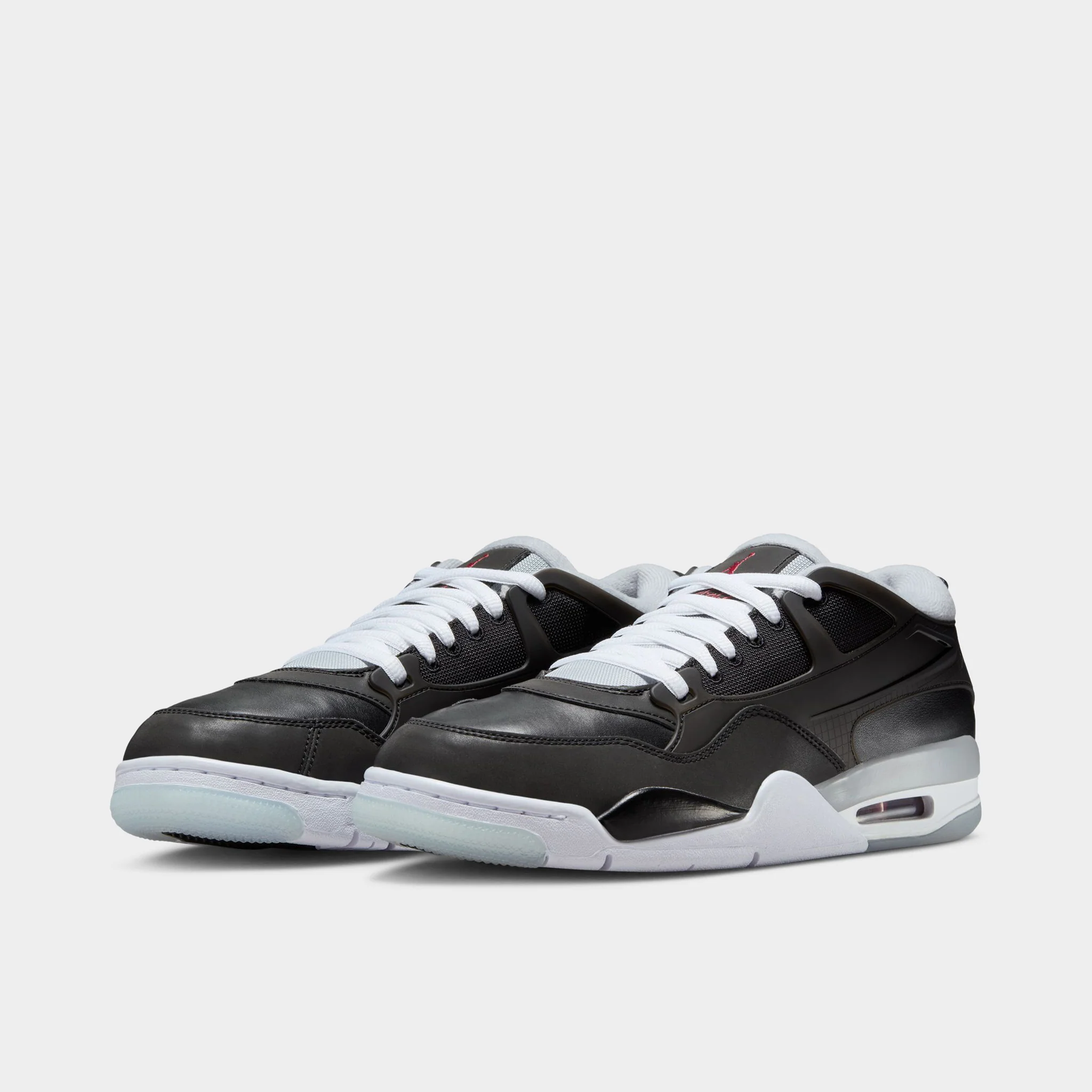 Jordan 4 RM PRM Black / Fire Red - Wolf Grey - Image 2