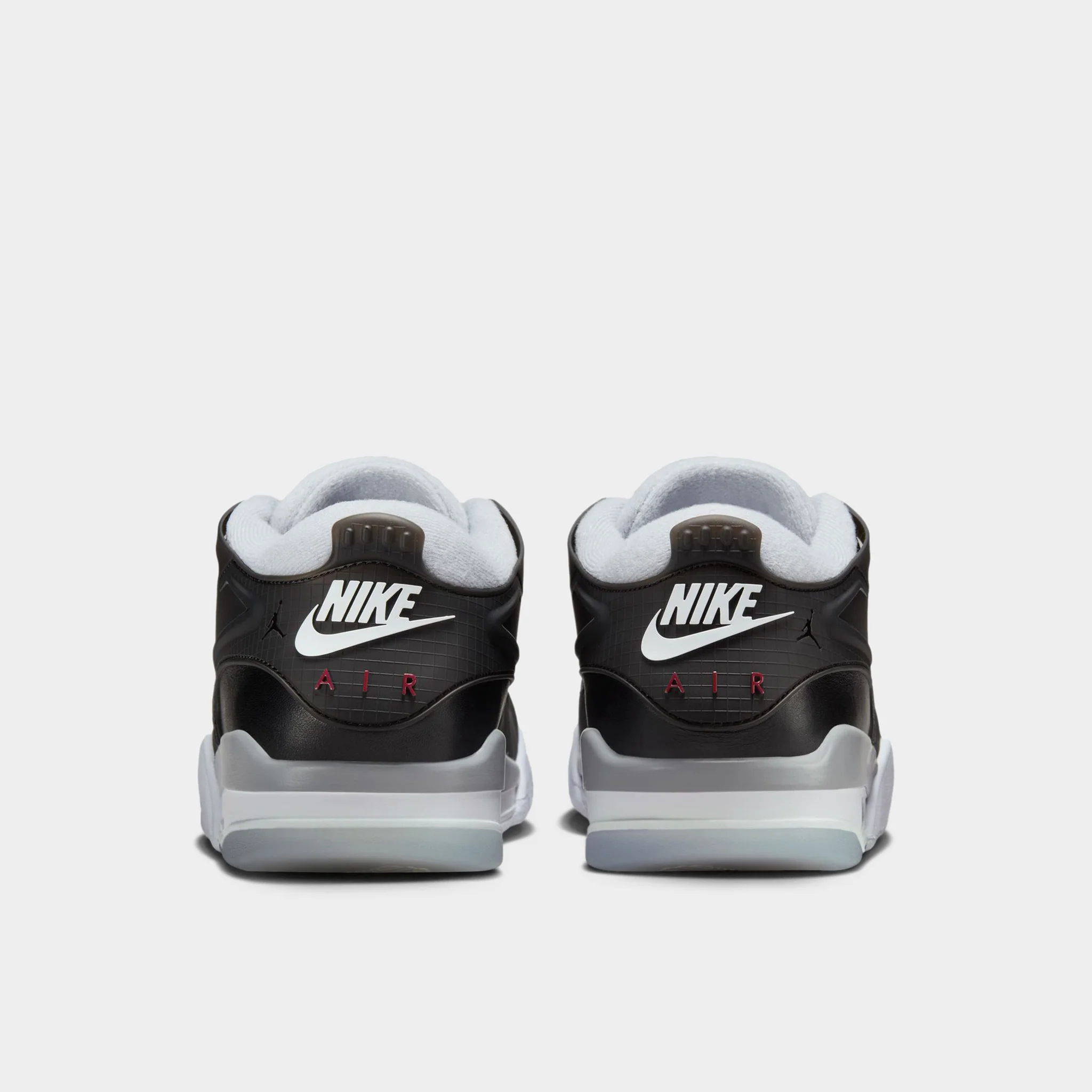 Jordan 4 RM PRM Black / Fire Red - Wolf Grey - Image 4