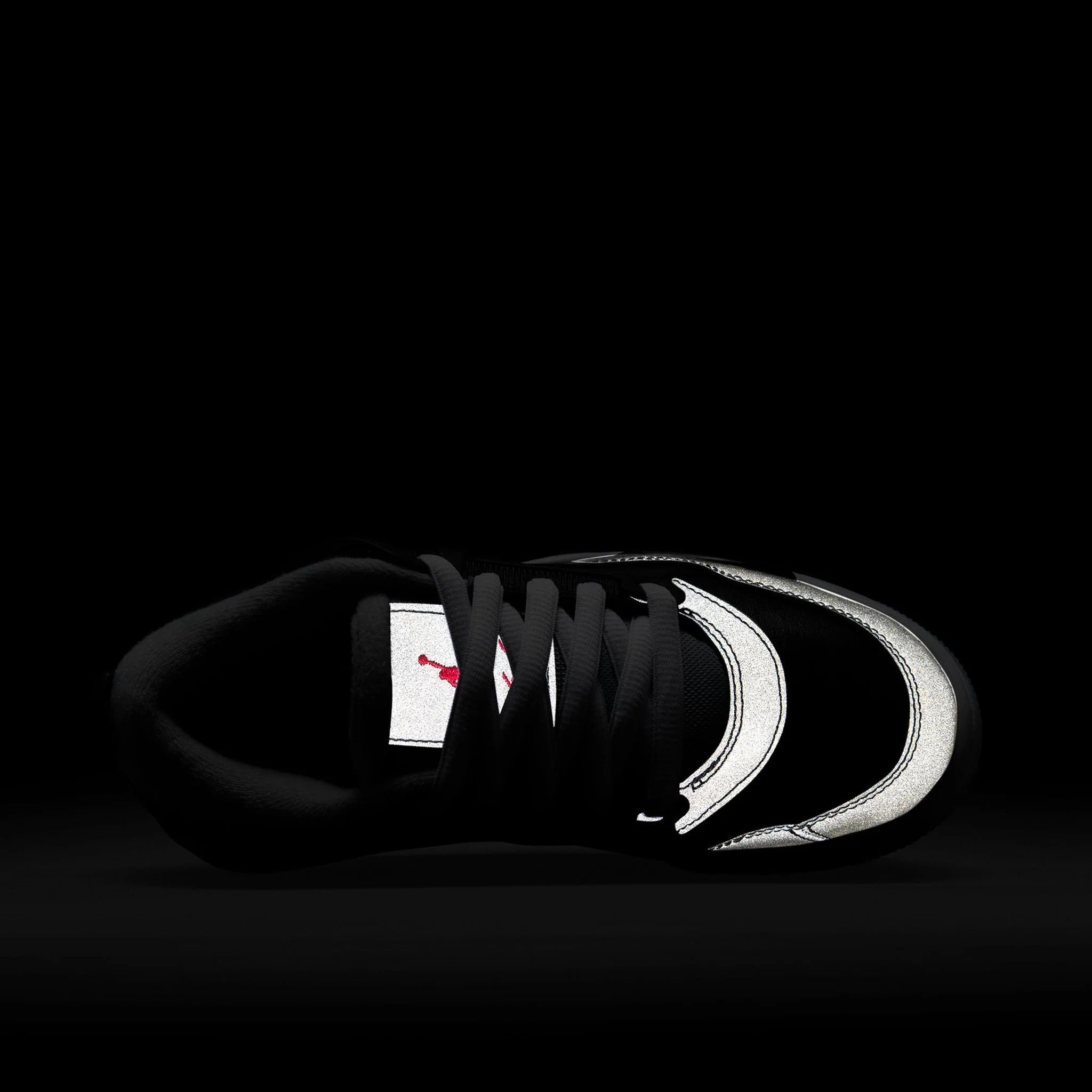 Jordan 4RM PRM GS Black / Fire Red - Wolf Grey - Image 6