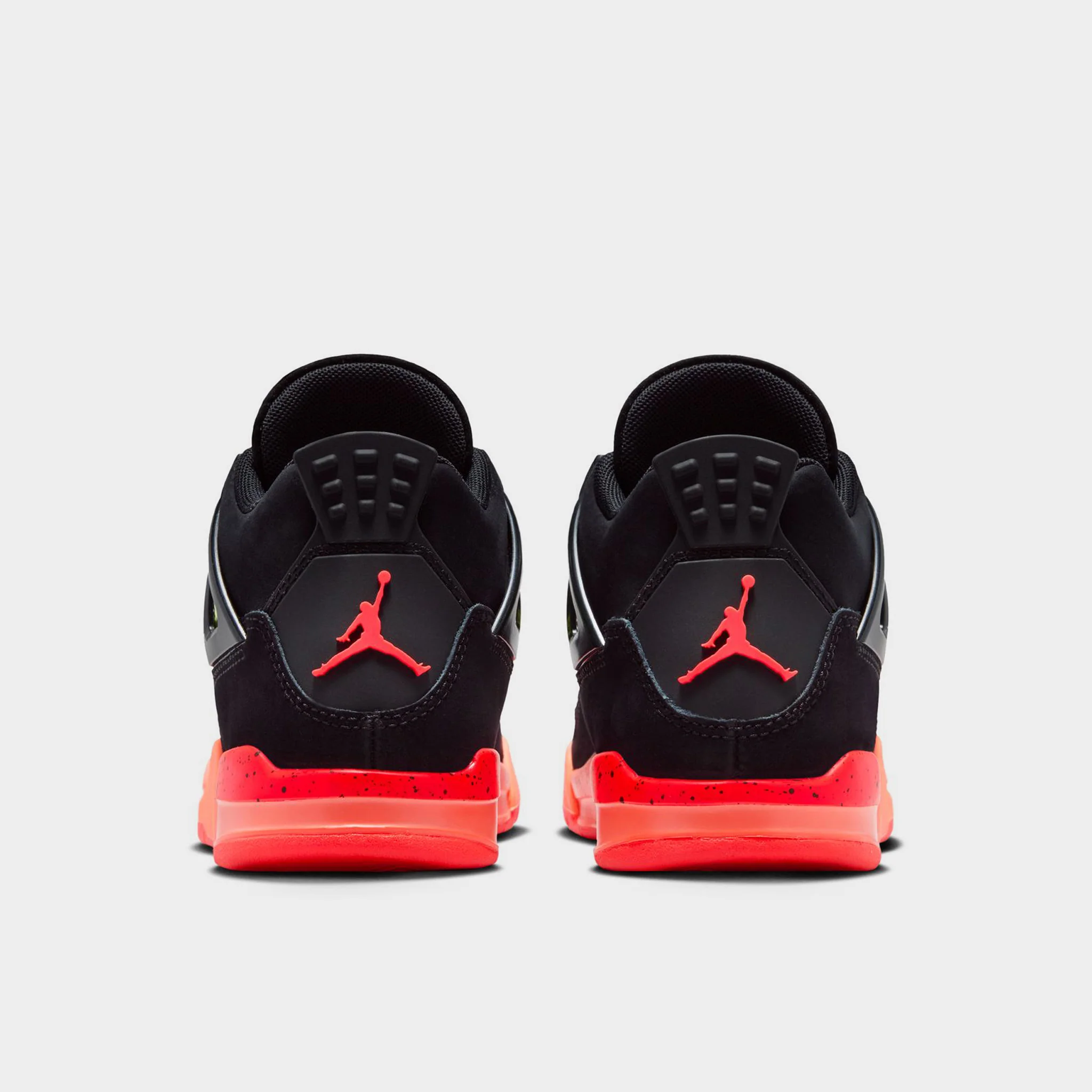 Jordan 4 KSA Retro PS Black / Infrared 23 - Bright Mango - Image 5