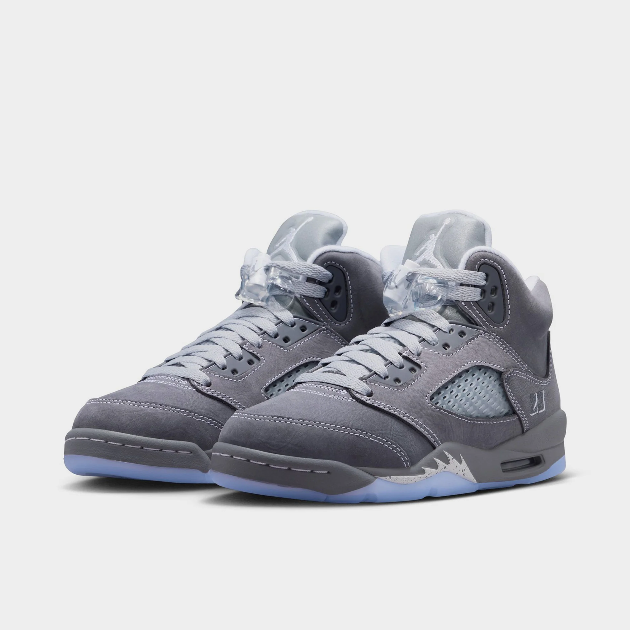 Jordan 5 Retro GS Light Graphite / White - Wolf Grey - Image 2