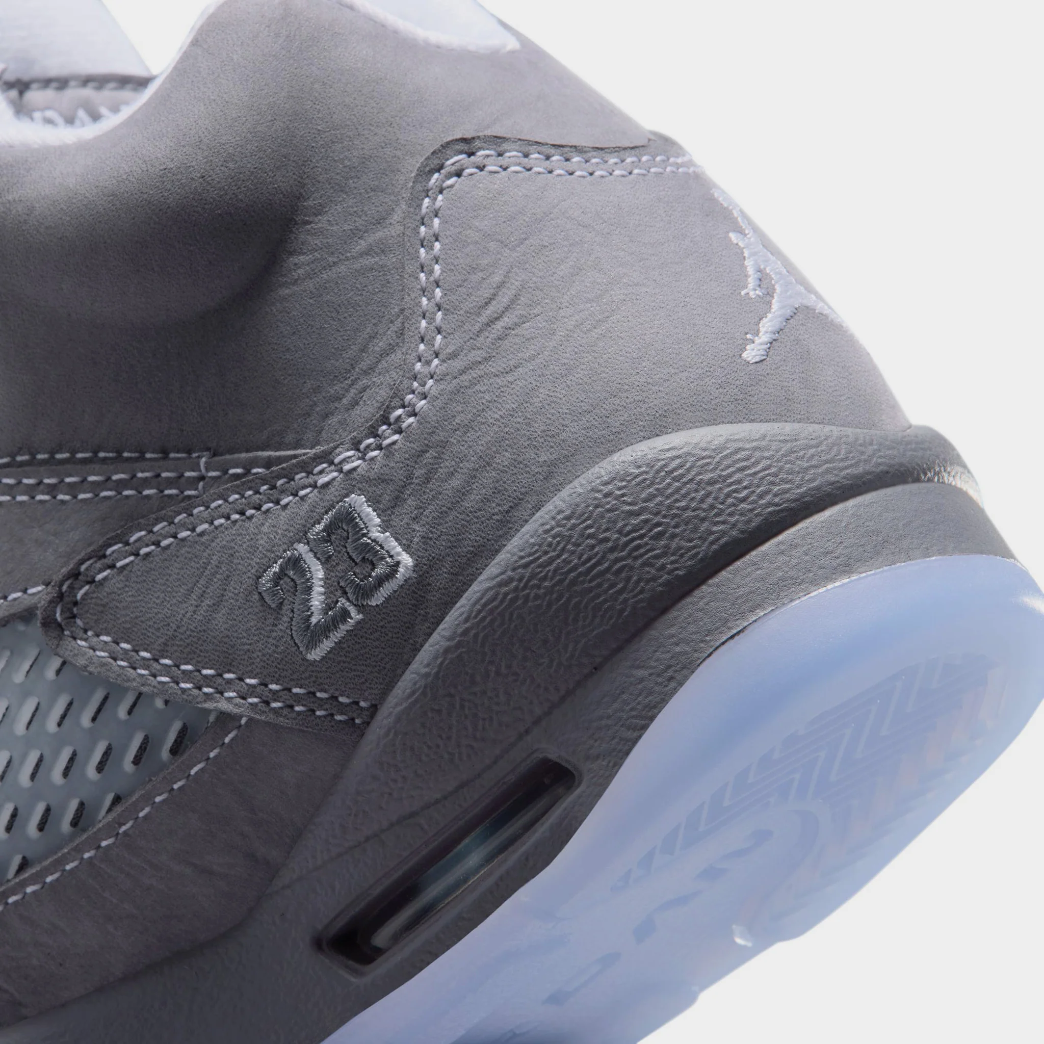 Jordan 5 Retro GS Light Graphite / White - Wolf Grey - Image 4