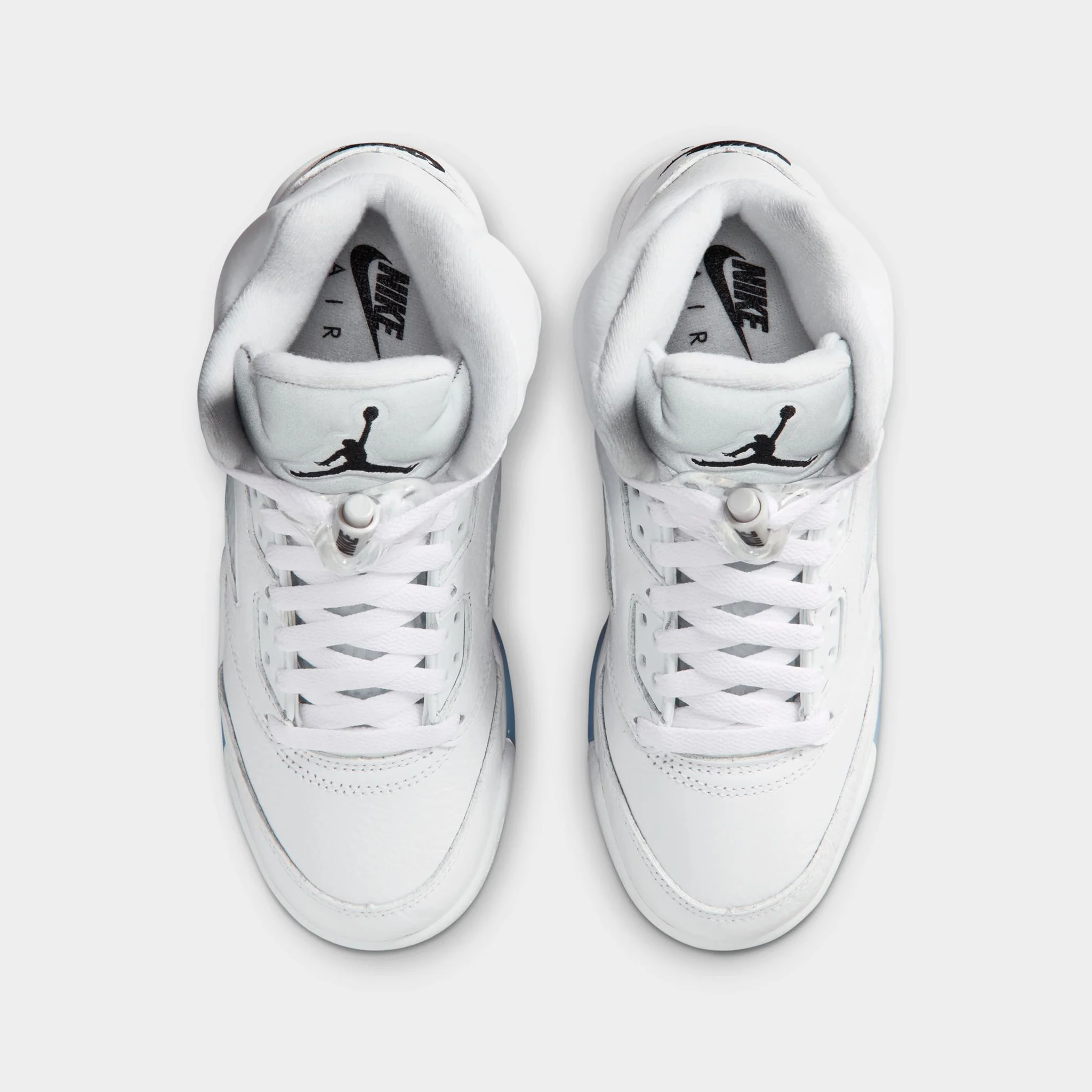 Jordan 5 Retro GS White / Black - Metallic Silver - Image 7