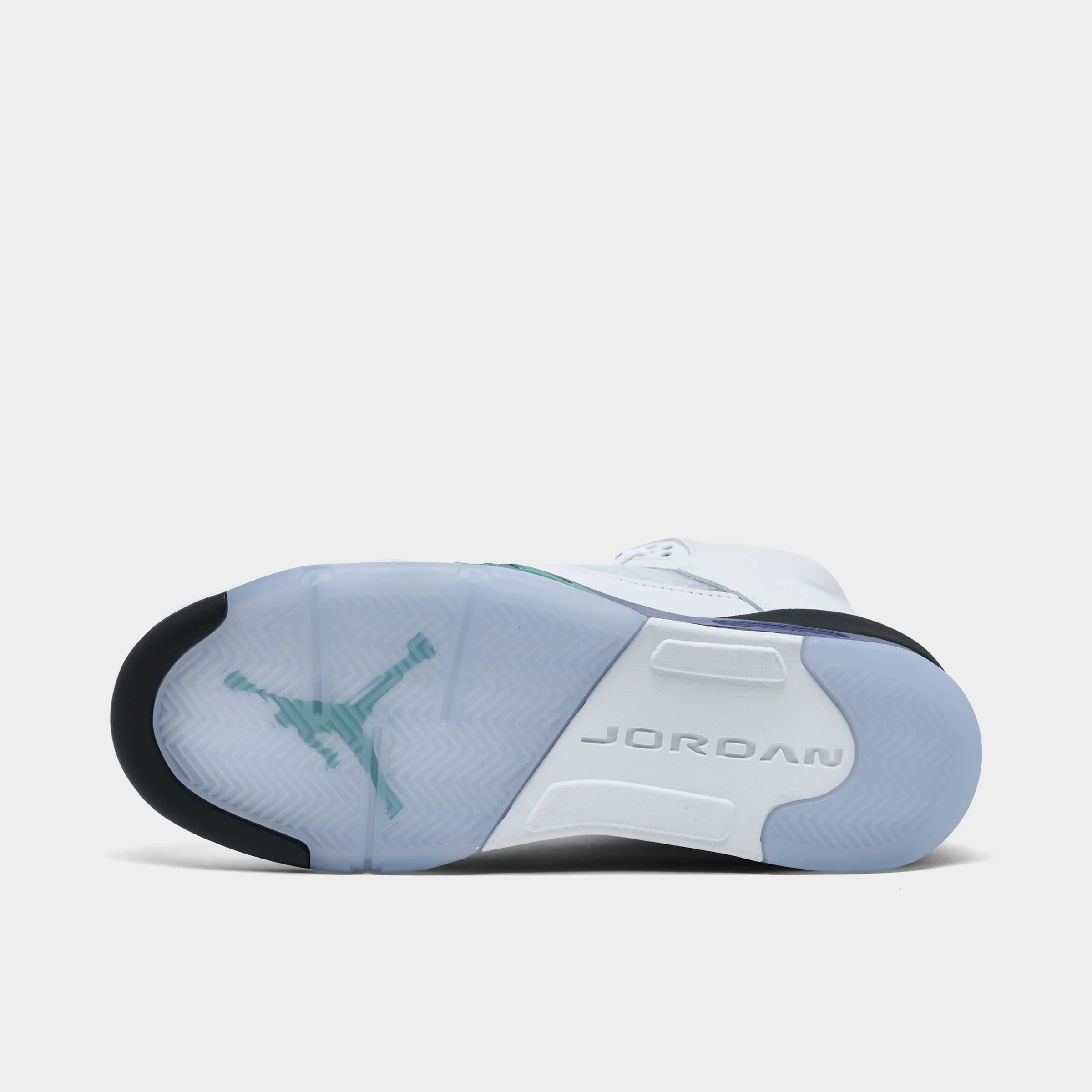 Jordan 5 Retro OG GS White / New Emerald - Grape Ice - Image 6