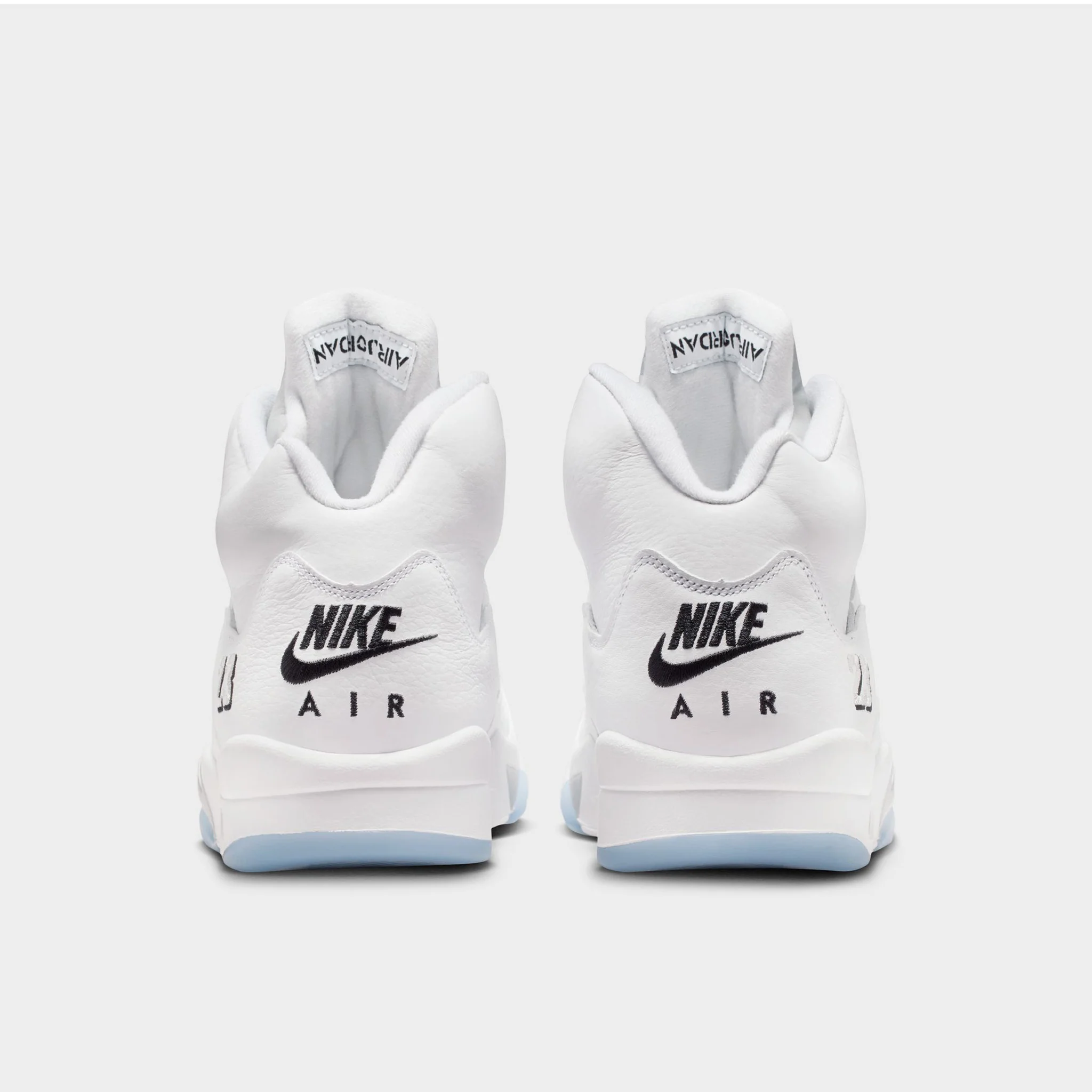 Jordan 5 Retro OG White / Black - Metallic Silver - Image 5