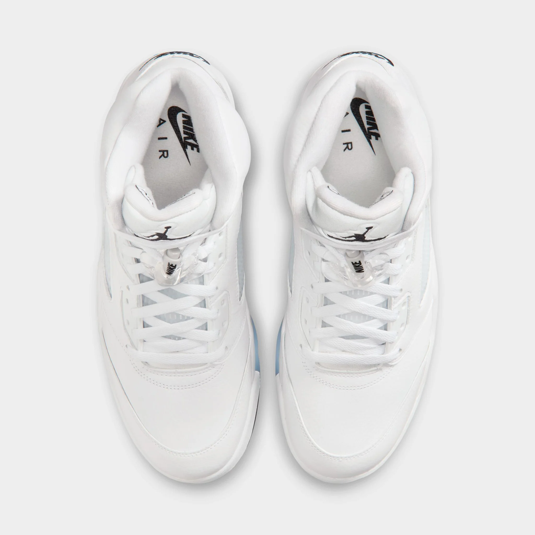 Jordan 5 Retro OG White / Black - Metallic Silver - Image 6