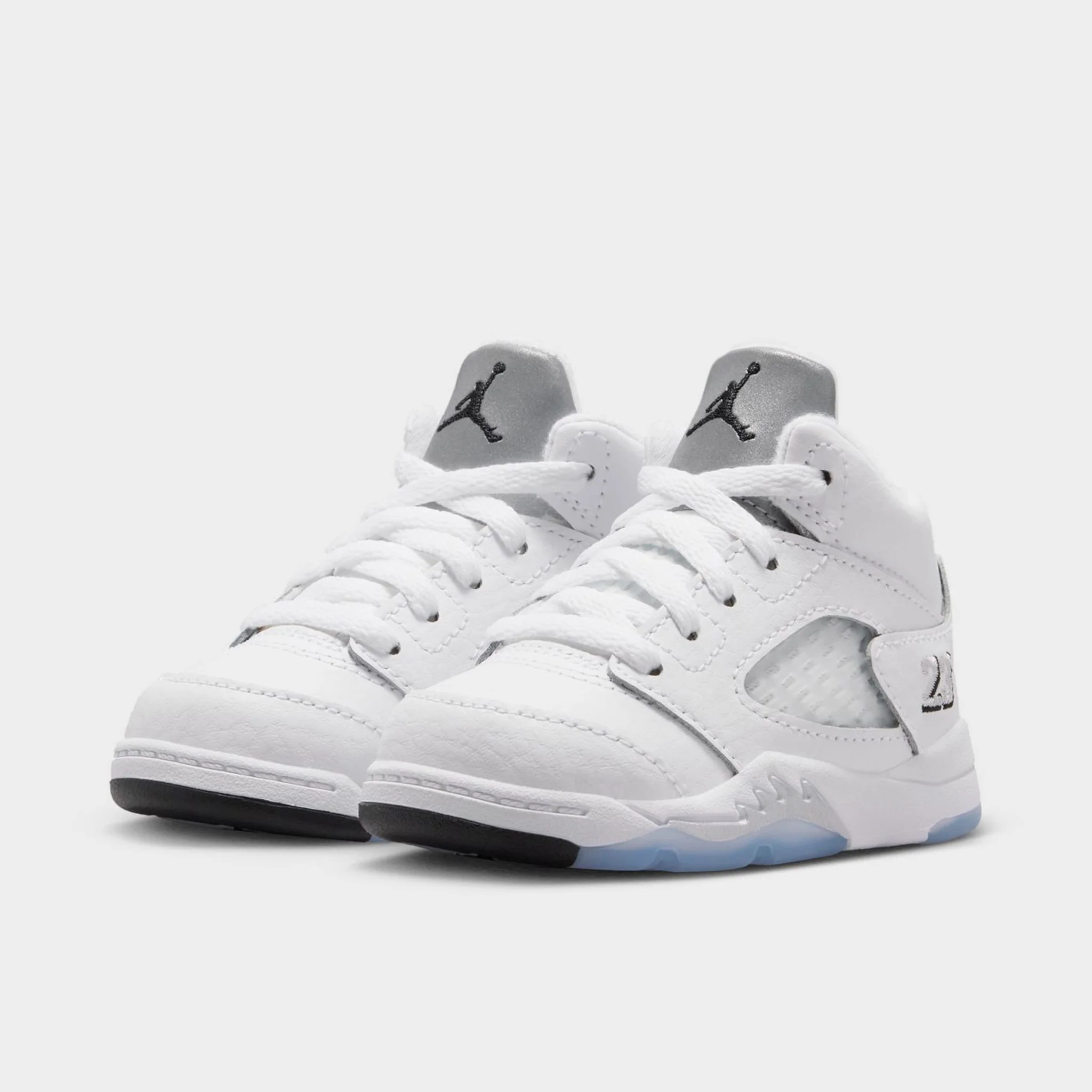 Jordan 5 Retro TD White / Black - Metallic Silver - Image 2