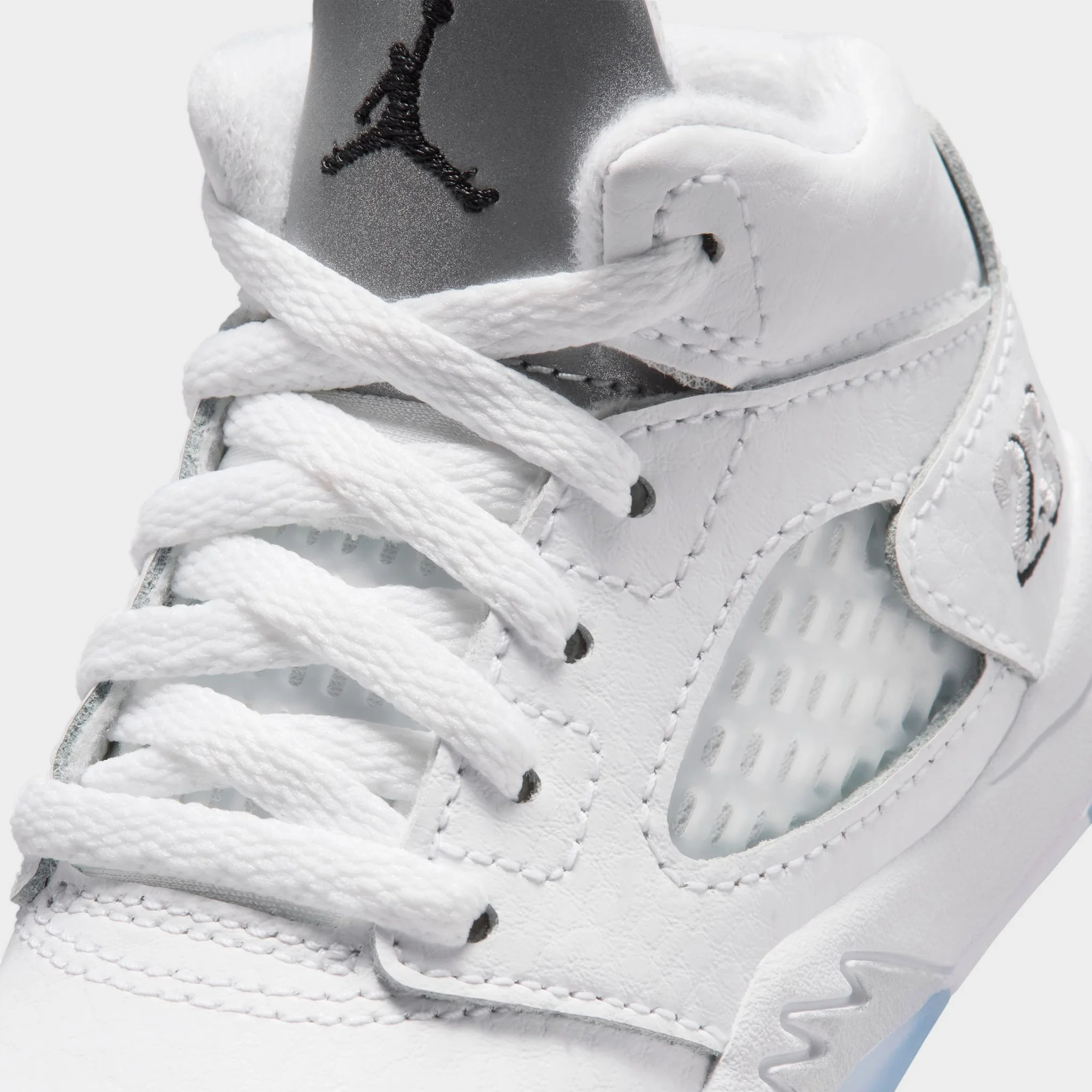 Jordan 5 Retro TD White / Black - Metallic Silver - Image 3