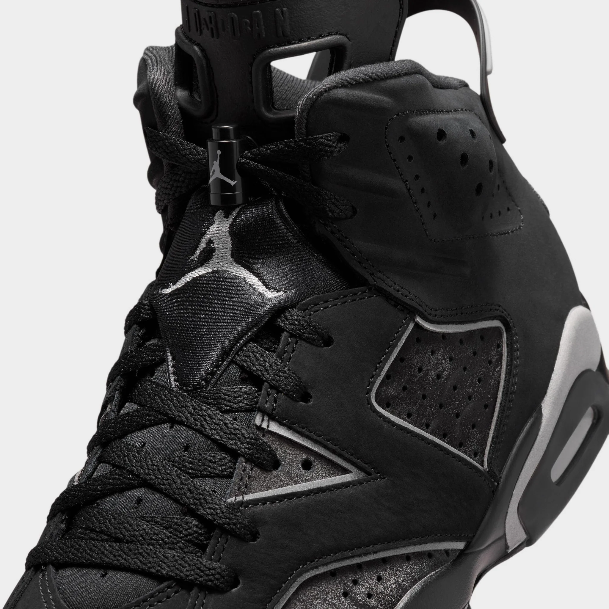 Jordan 6 Retro Black / Reflect Silver - Black - Image 3