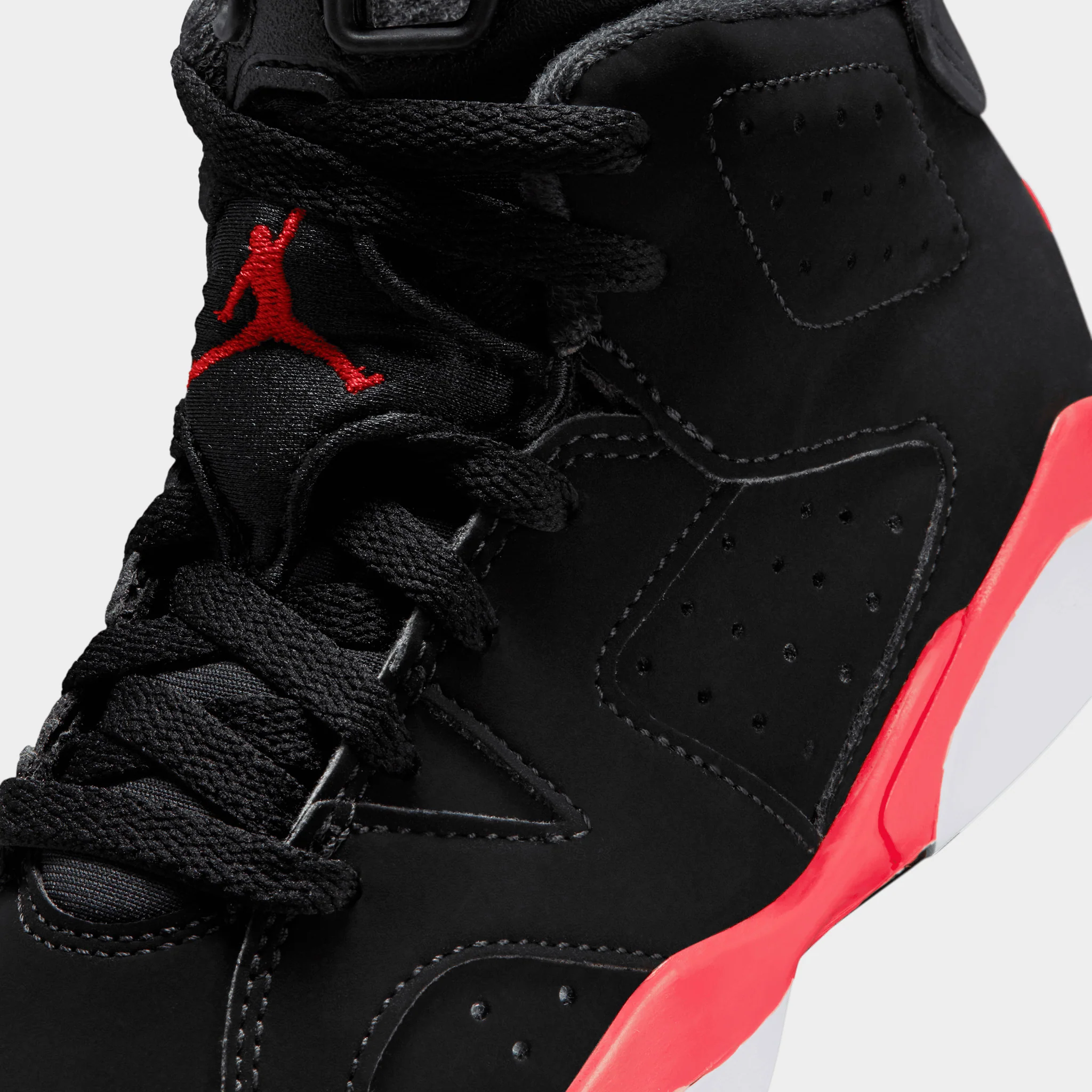 Jordan 6 Retro PS Black / Light Crimson - Image 3