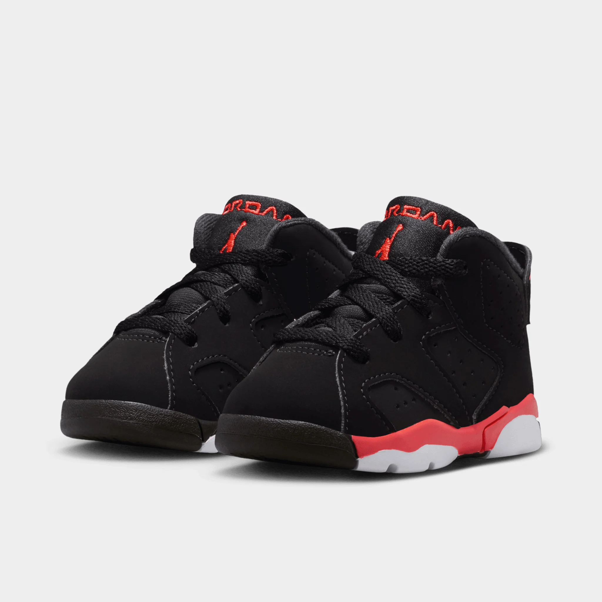 Jordan 6 Retro TD Black / Light Crimson - Image 2