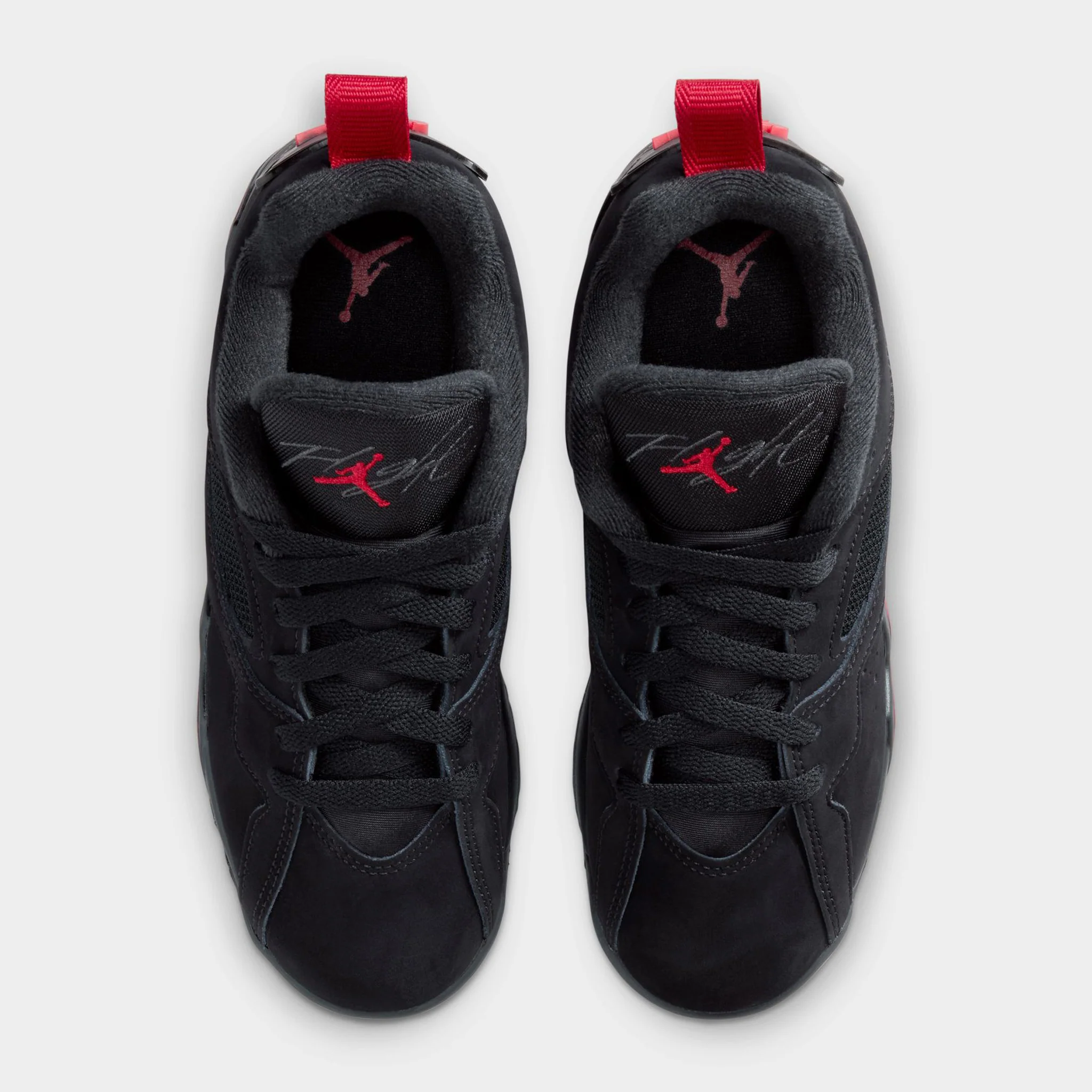 Jordan 7 RM GS Black / Gym red - Anthracite - Image 5