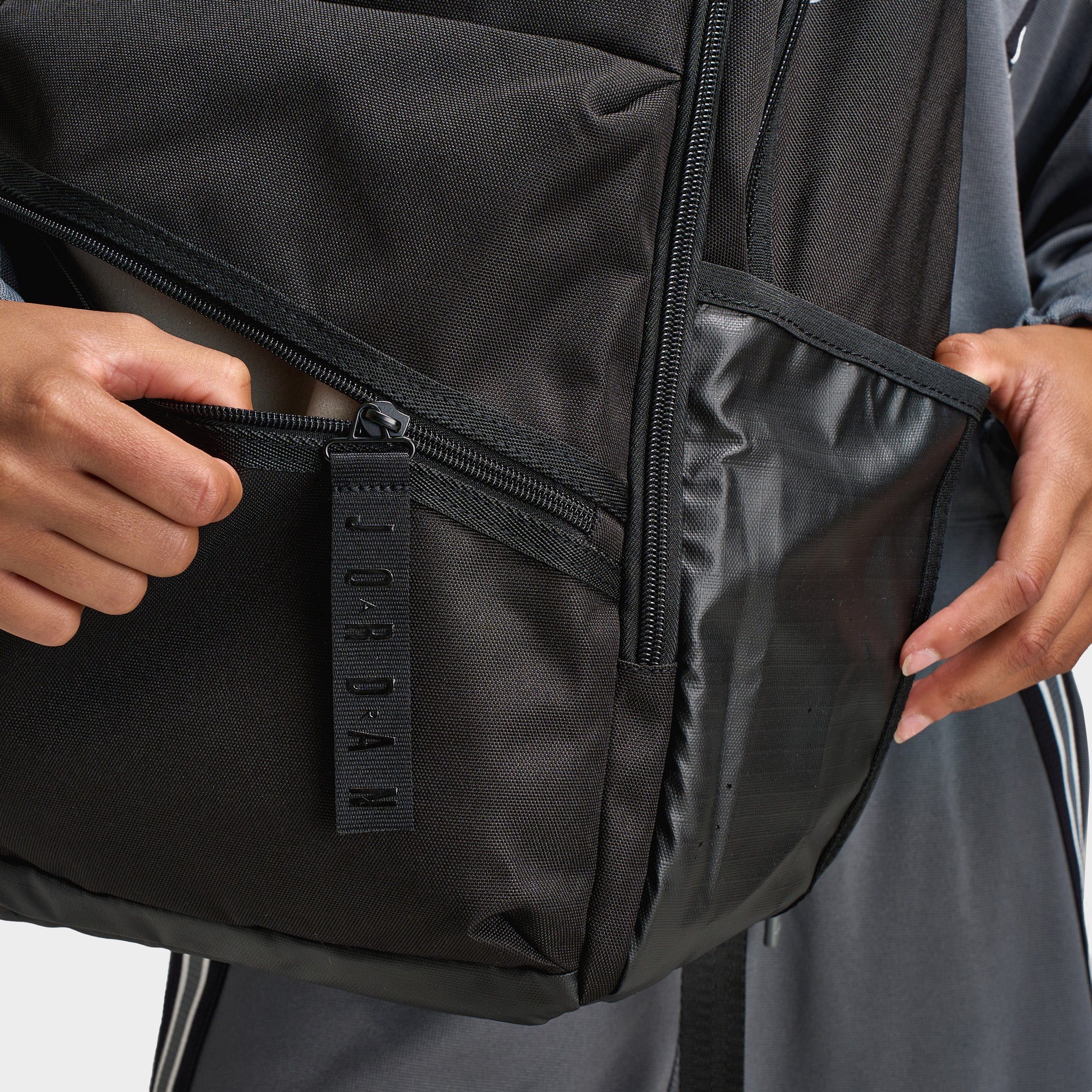 Jordan Air Patrol Backpack Black - Image 3