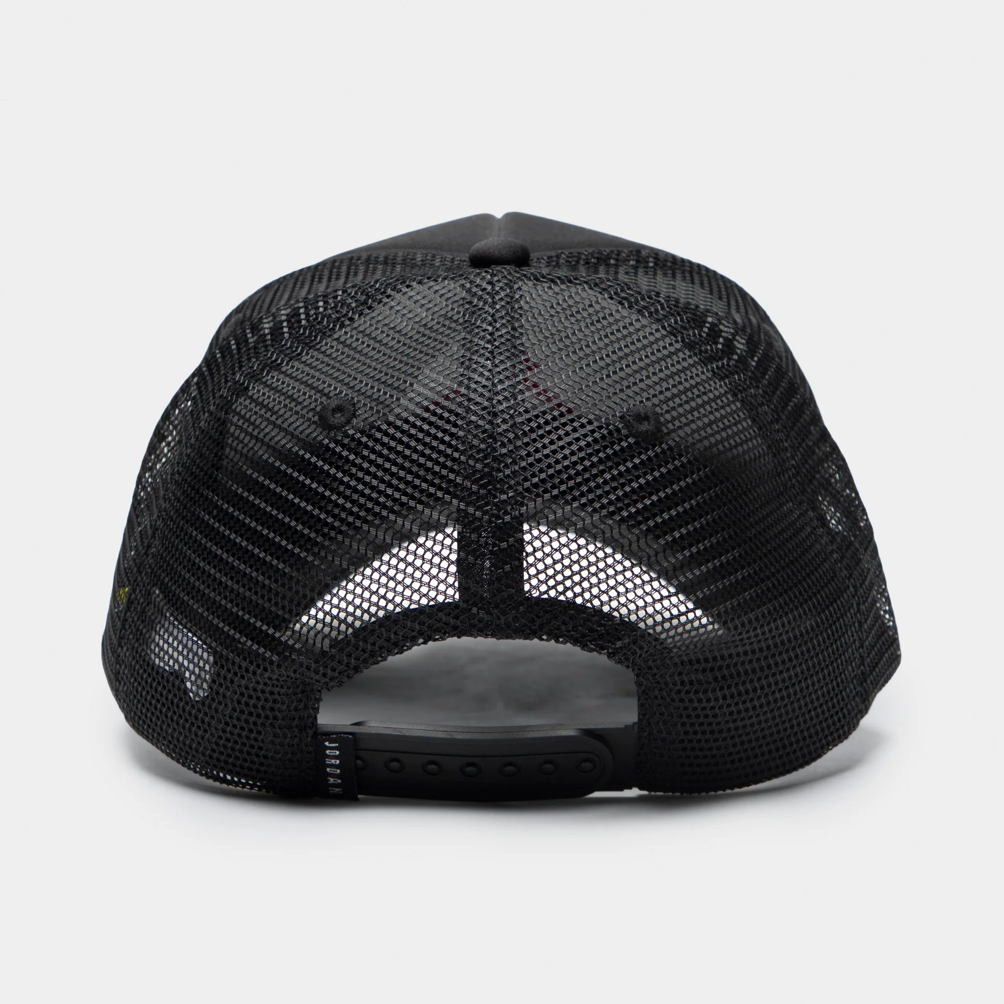 Jordan Big Kids Jumpman Foam Trucker Hat Black/ Gym Red - Image 2