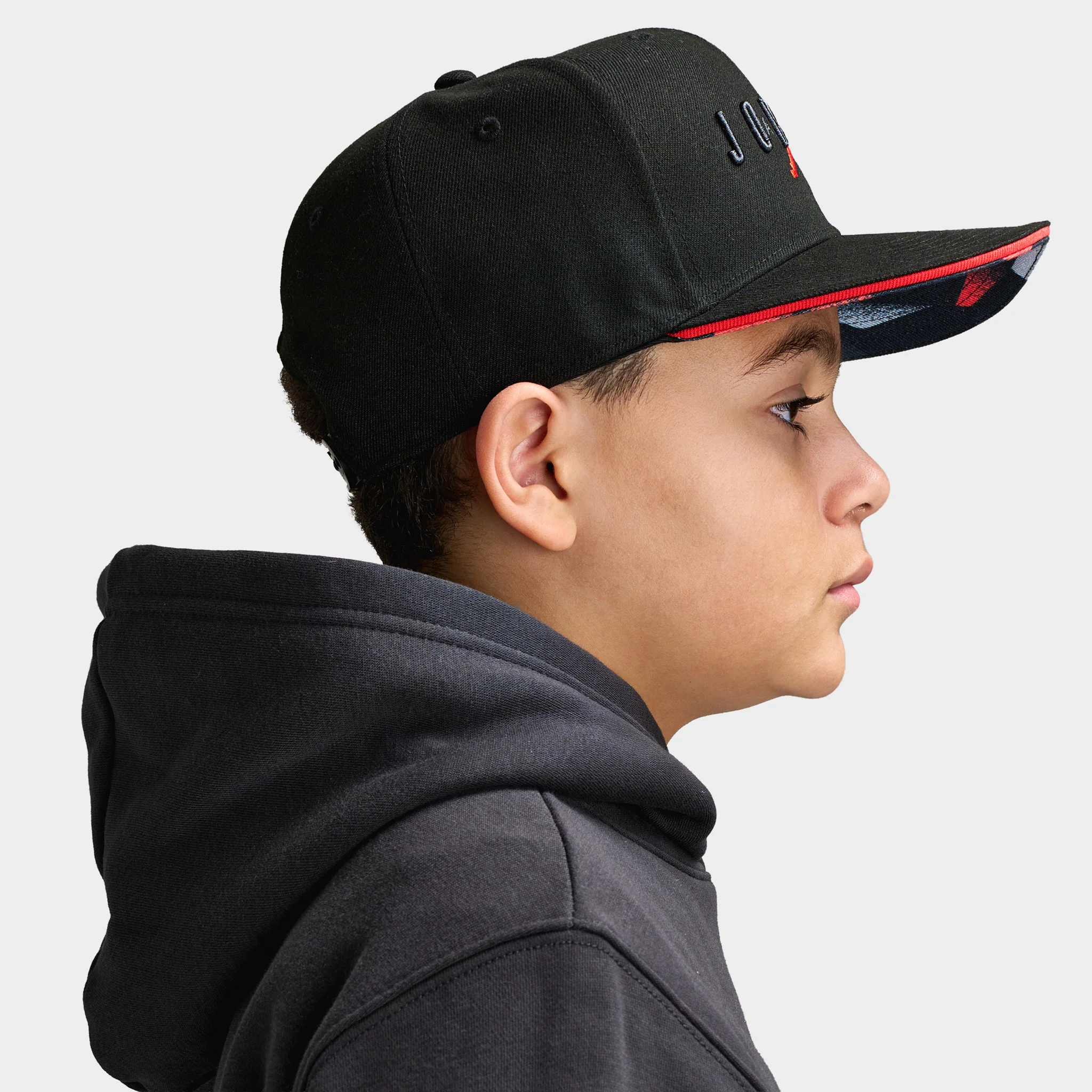 Jordan Big Kids Retro 6 Pro Cap / Black - Image 3