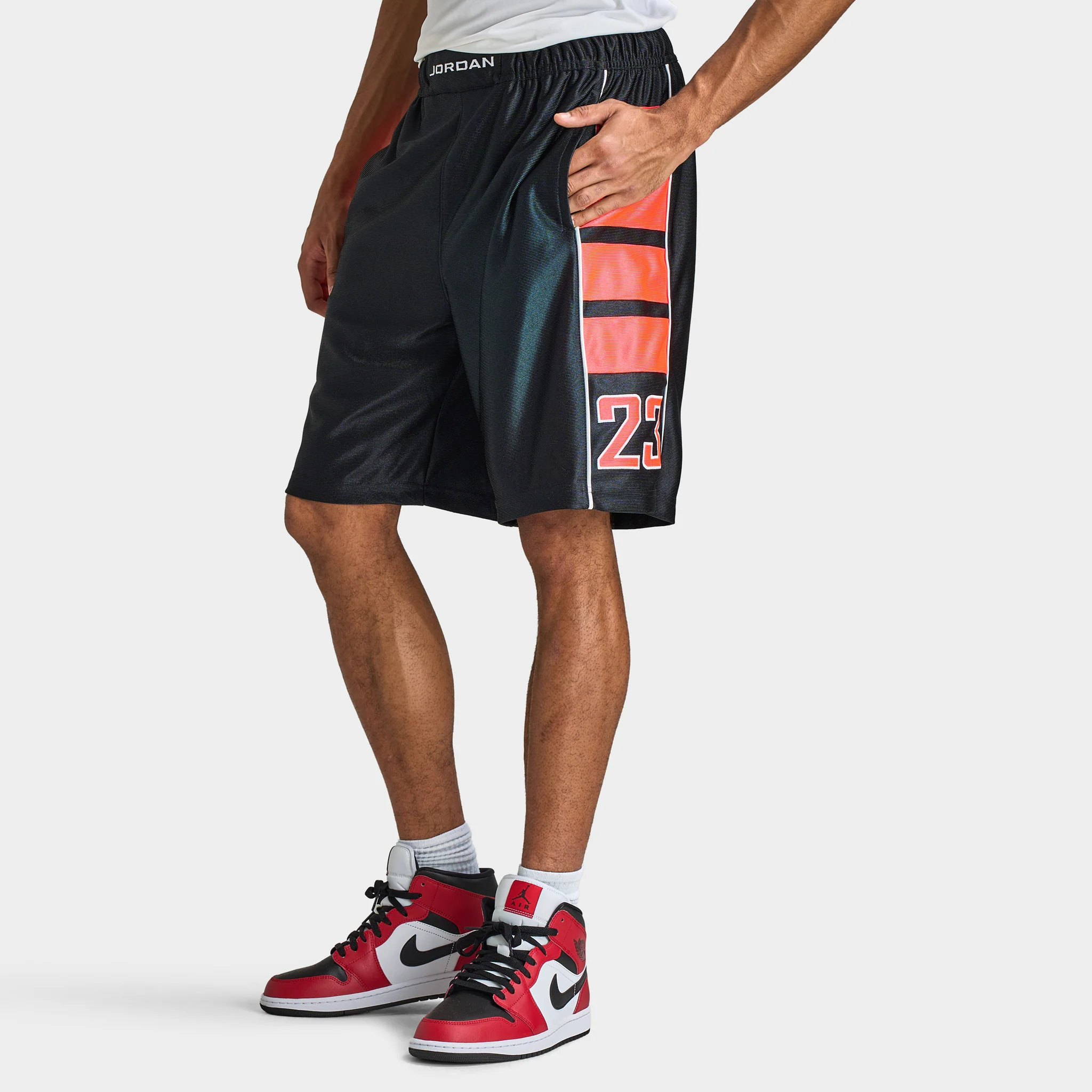 Jordan Brooklyn Cat Scratch Shorts / Black - Image 2