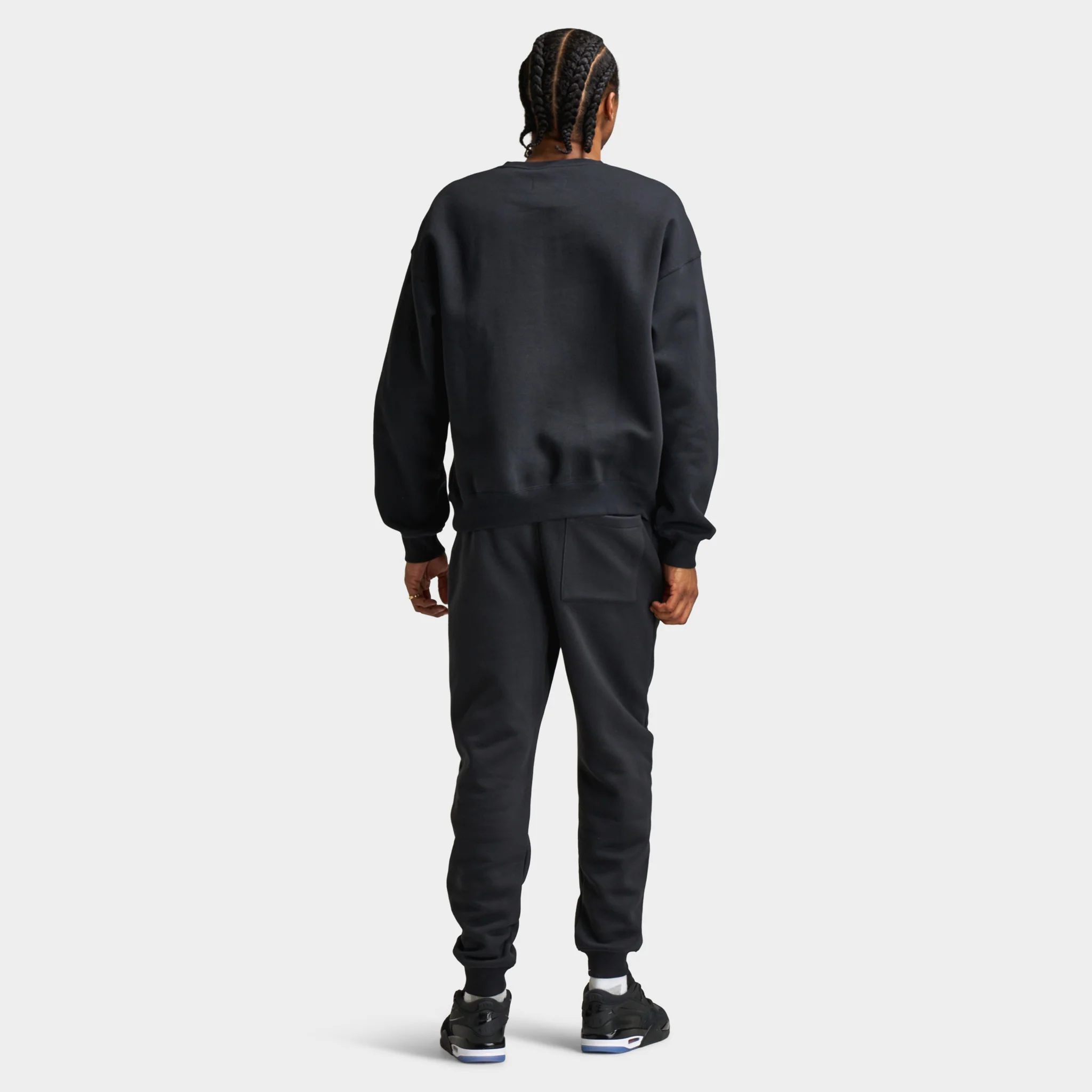 Jordan Brooklyn Fleece Crew / Black - Image 6
