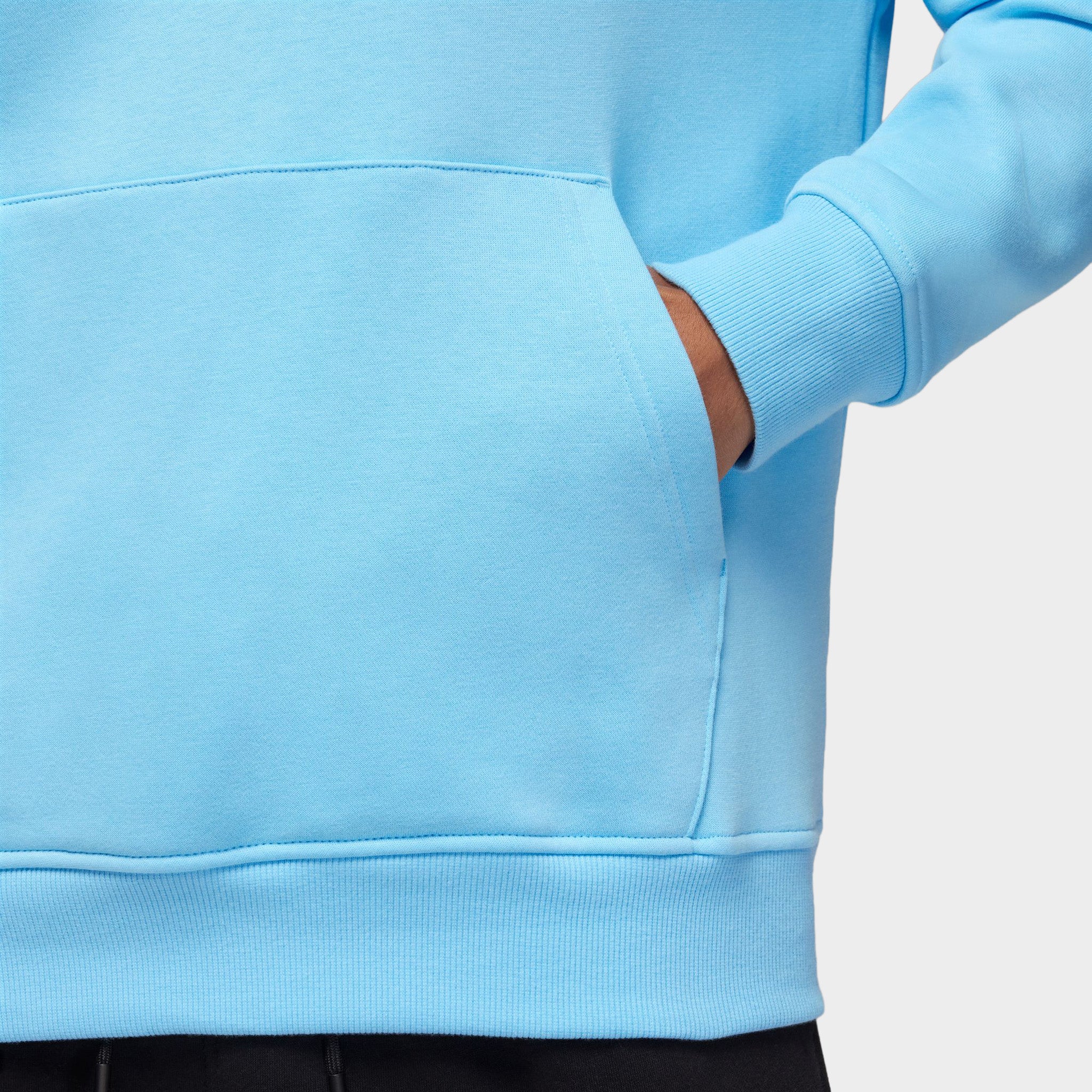 Jordan Brooklyn Fleece Hoodie / Blue Chill - Image 5