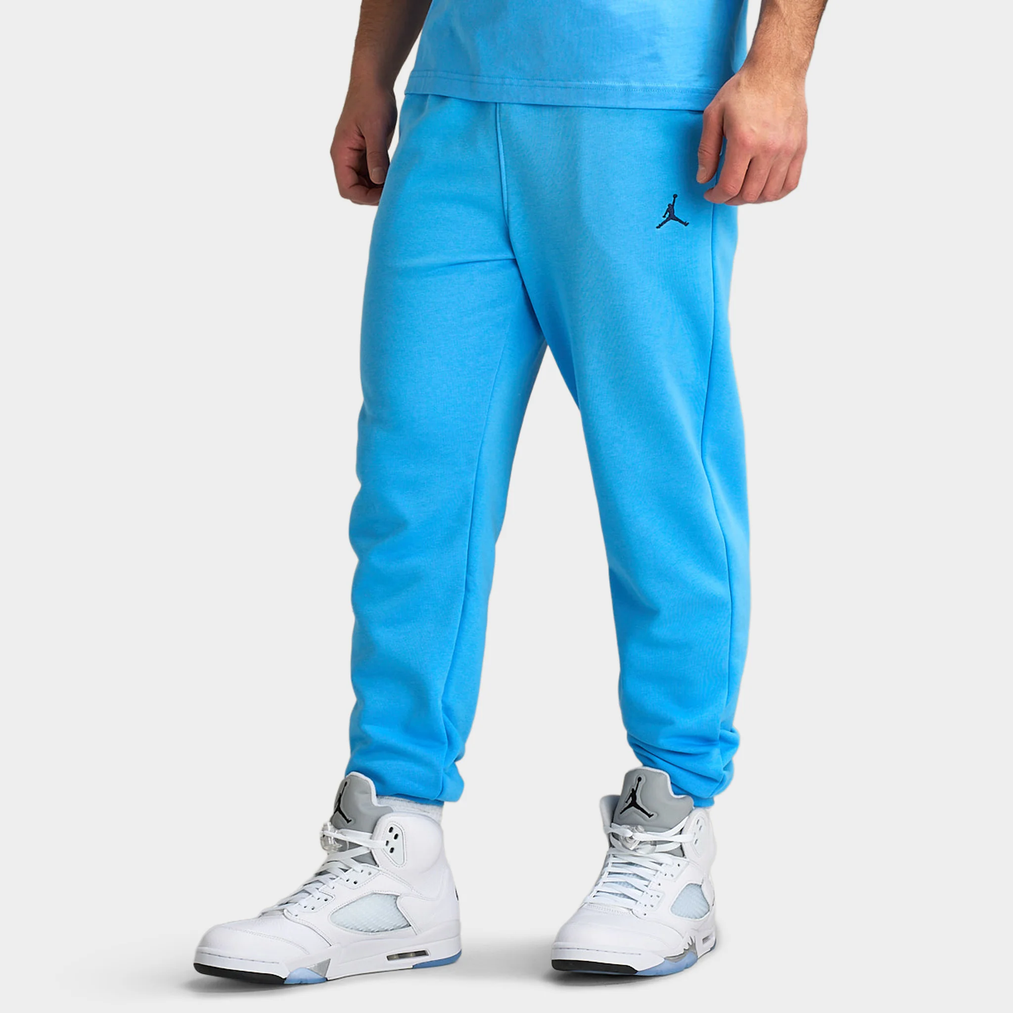 Jordan Brooklyn Fleece Jogger Pants University Blue / Midnight Navy - Image 2