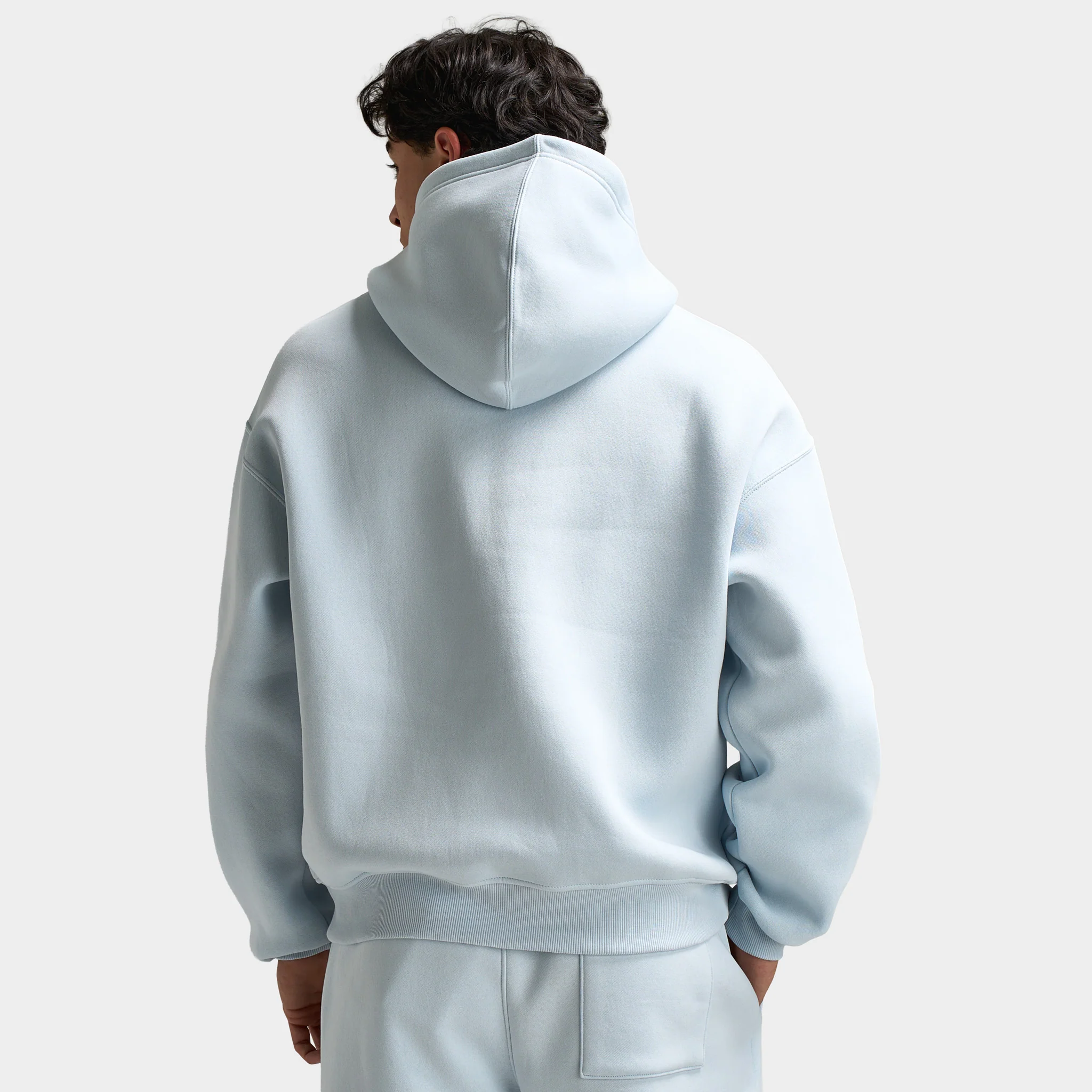 Jordan Brooklyn Fleece Oversized Hoodie / Aura - Image 2