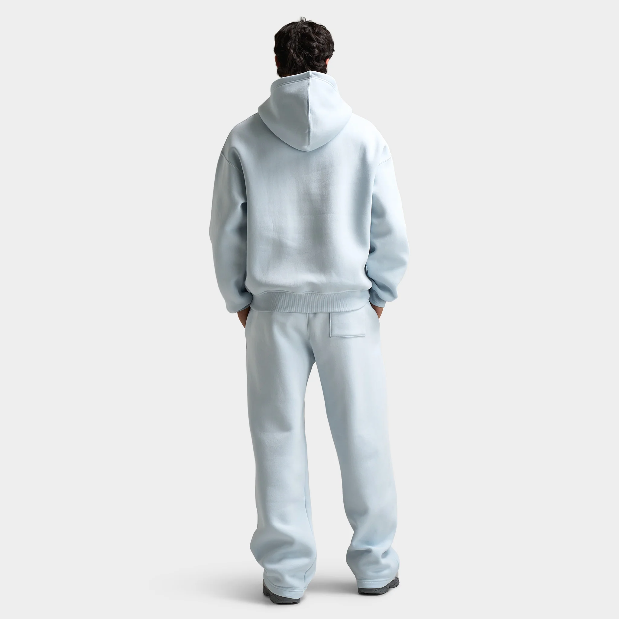 Jordan Brooklyn Fleece Oversized Hoodie / Aura - Image 4