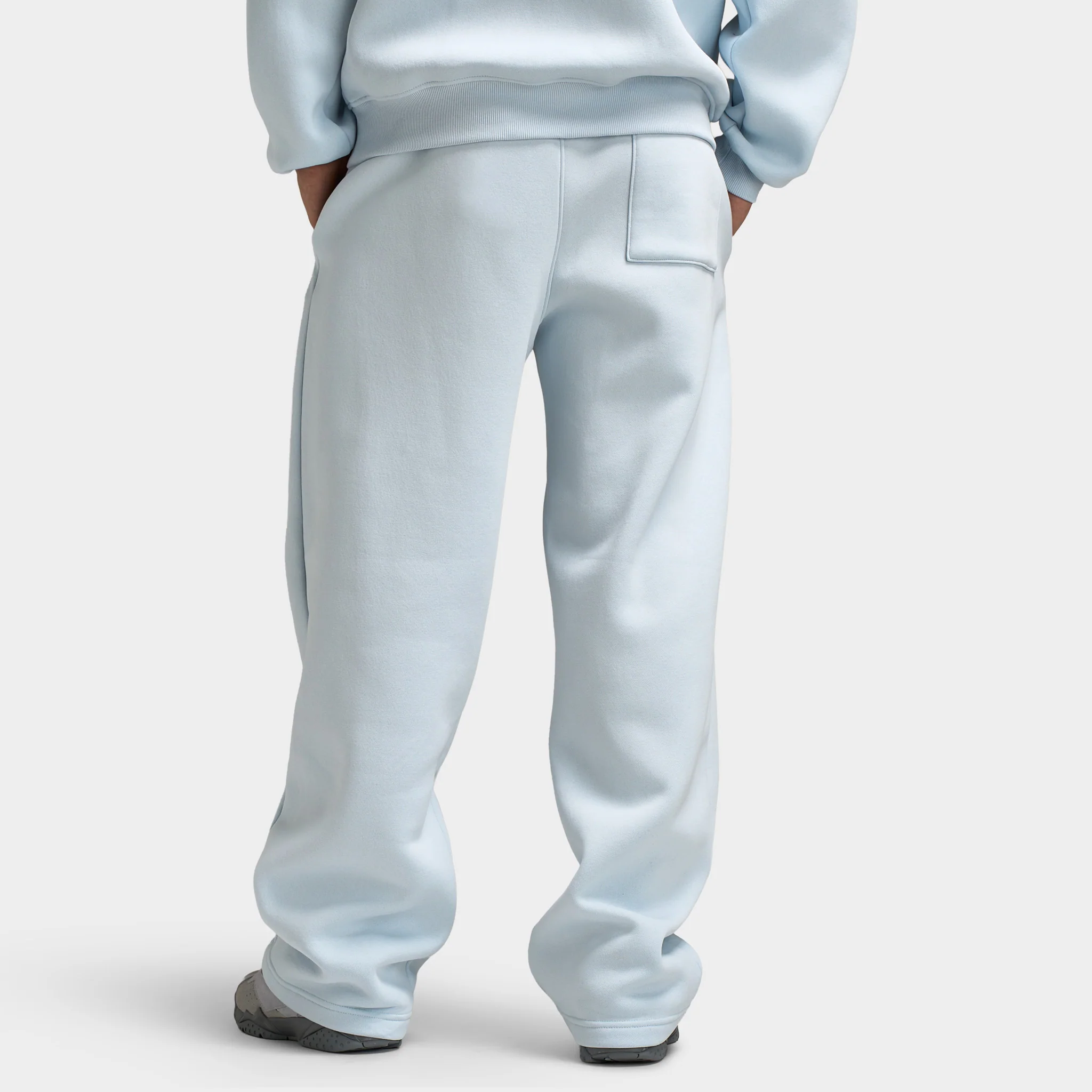 Jordan Brooklyn Fleece Oversized Open Hem Pants / Aura - Image 6