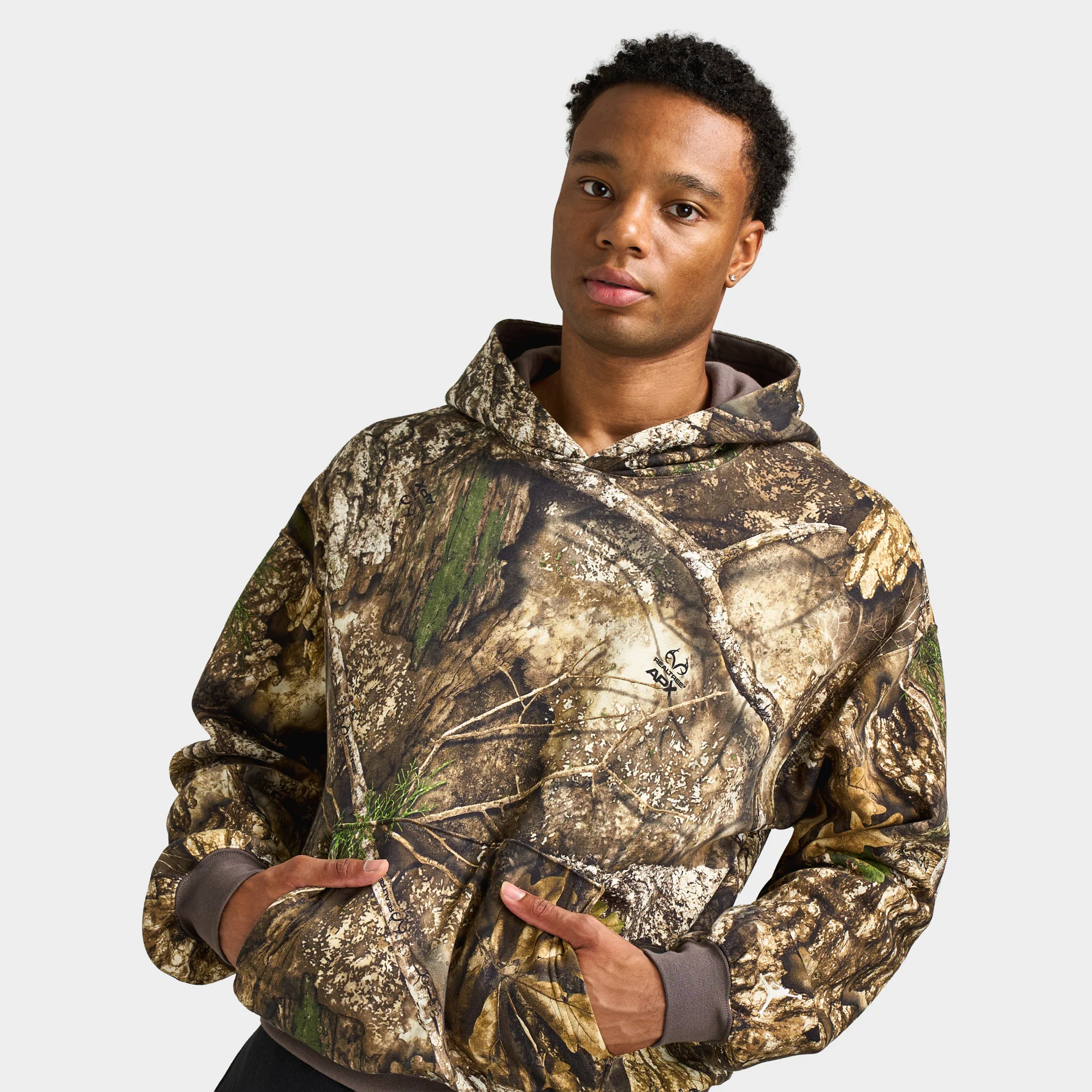Jordan Brooklyn Fleece Realtree Hoodie / Medium Olive - Image 3