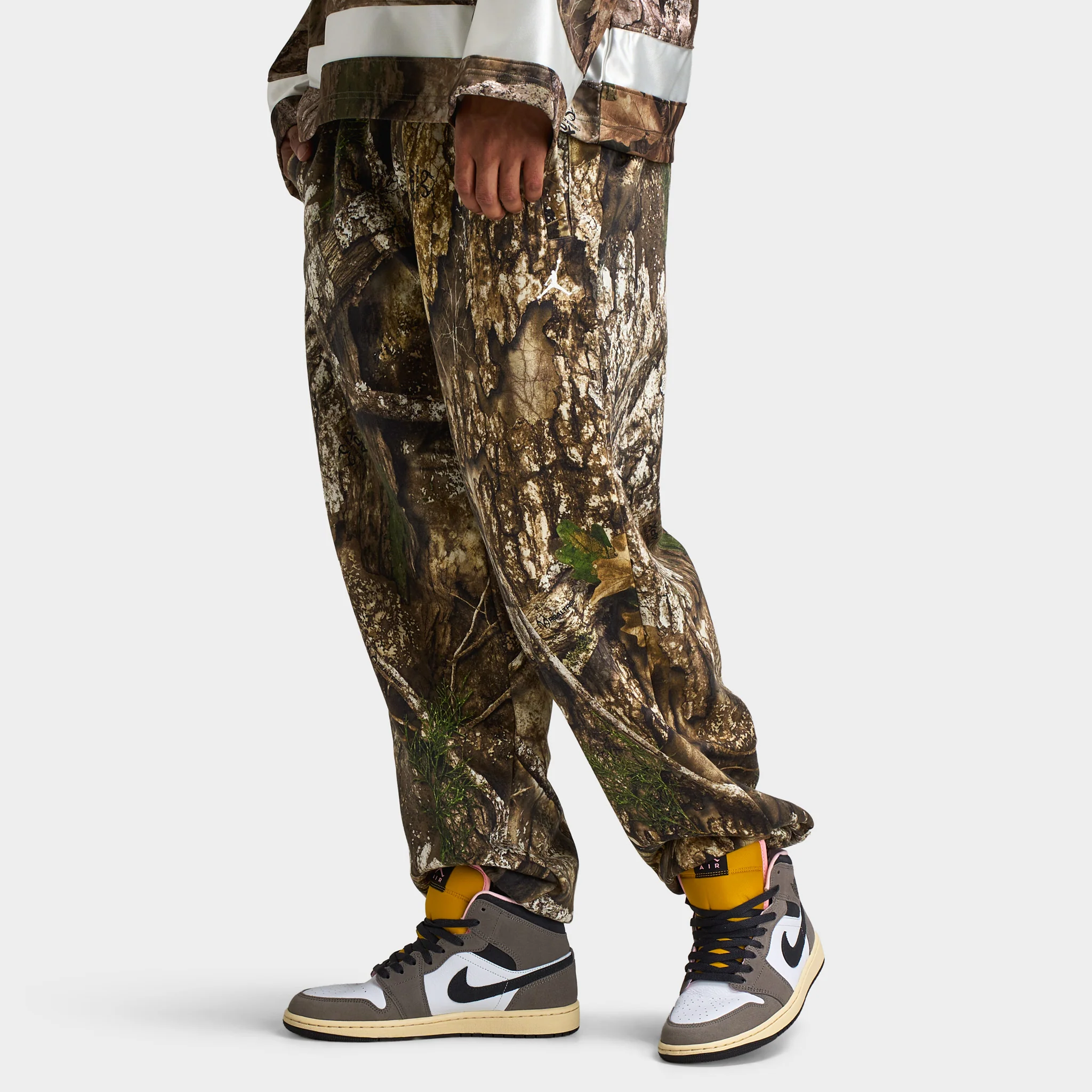 Jordan Brooklyn Fleece Realtree Pants / Medium Olive - Image 3