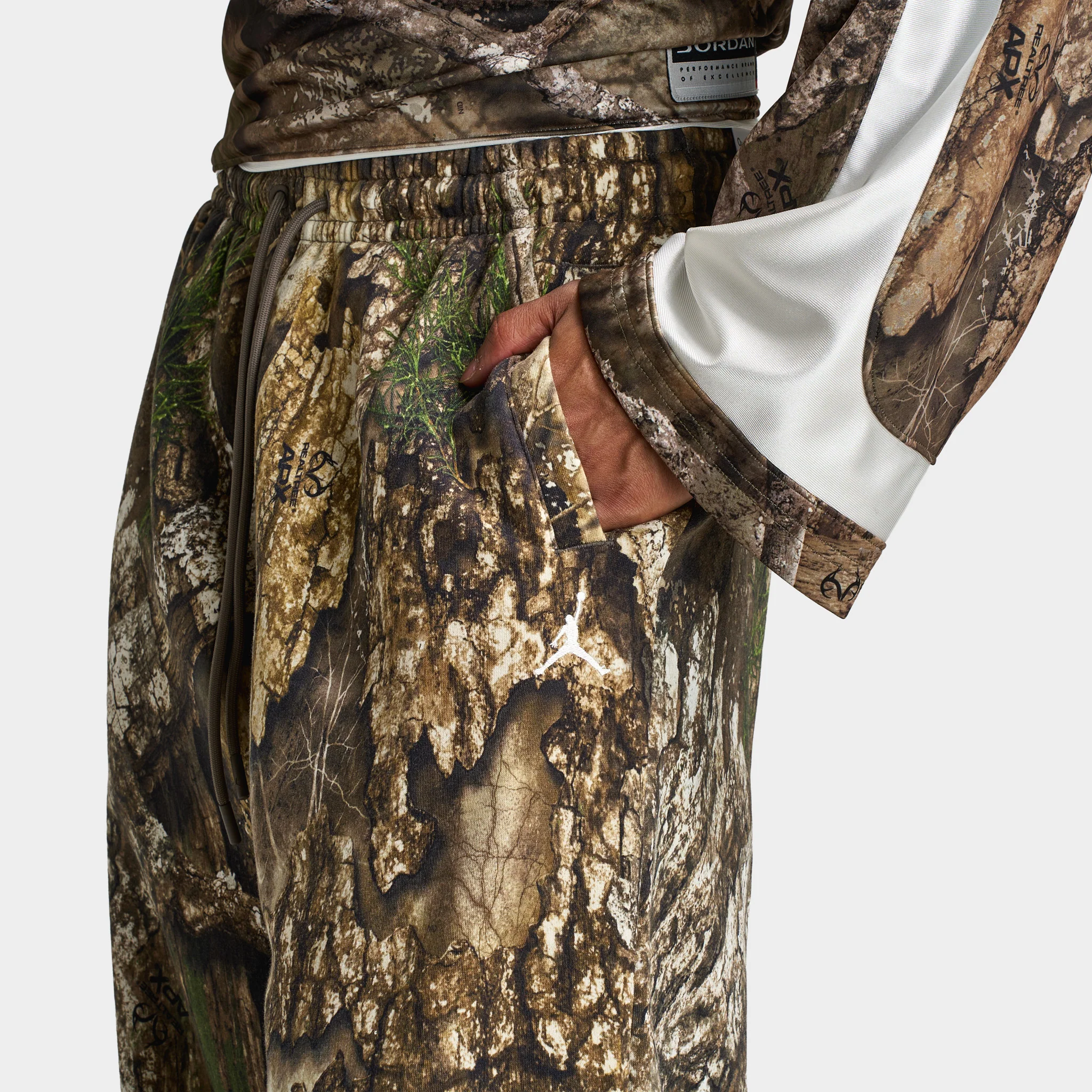 Jordan Brooklyn Fleece Realtree Pants / Medium Olive - Image 5