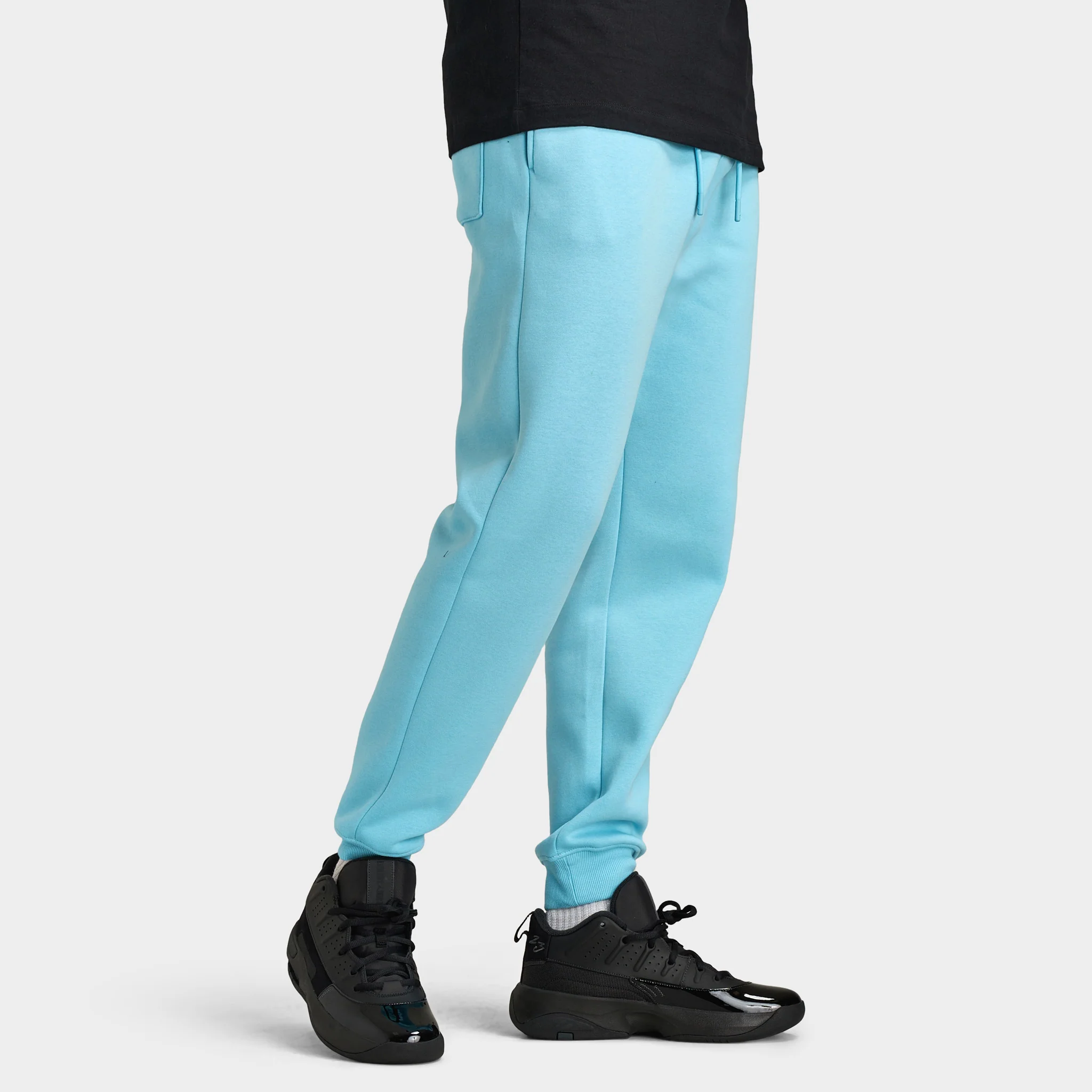 Jordan Brooklyn Fleece Varsity Pants / Blue Chill - Image 4