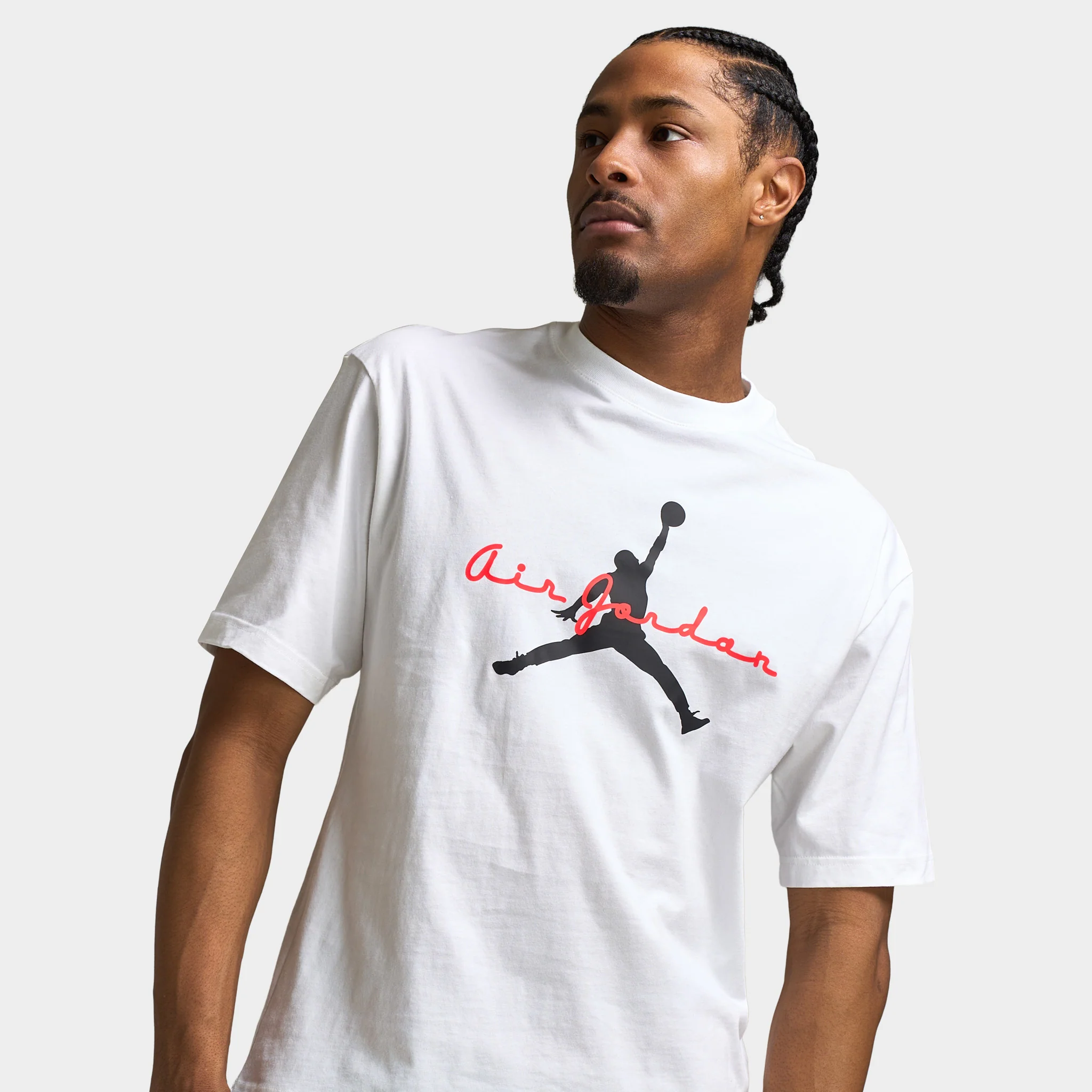 Jordan Brooklyn Graphic Tee / White - Image 3