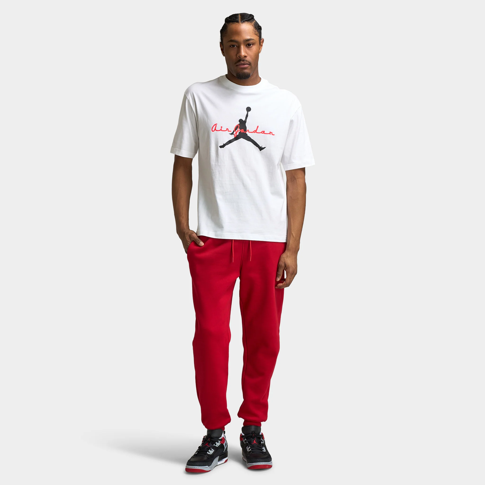 Jordan Brooklyn Graphic Tee / White - Image 5