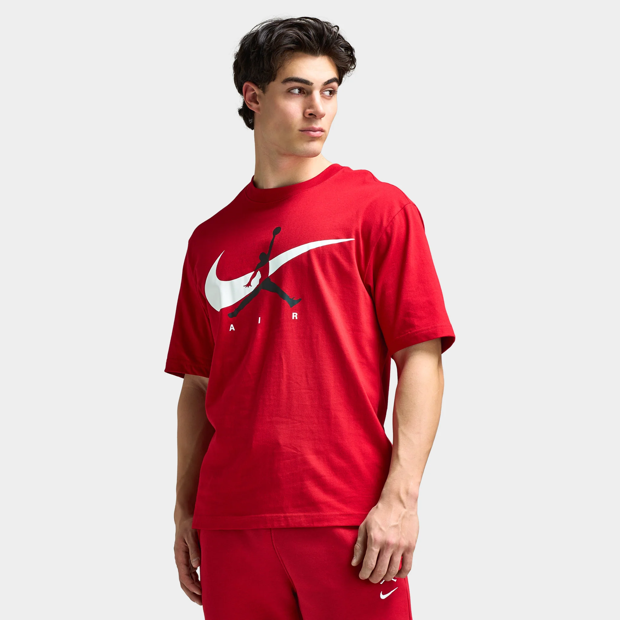 Jordan Brooklyn Jumpman T-shirt / Gym Red - Image 2