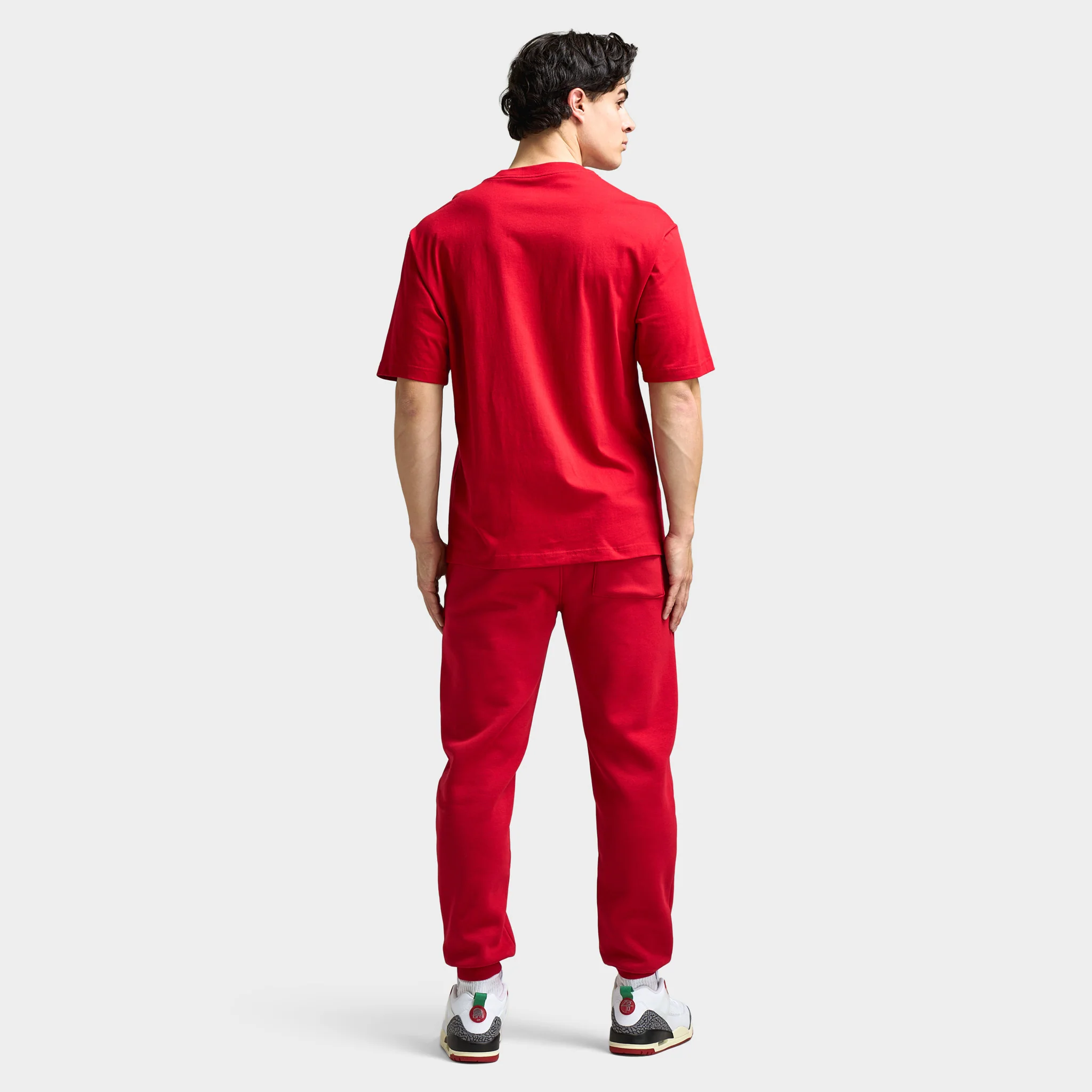 Jordan Brooklyn Jumpman T-shirt / Gym Red - Image 4