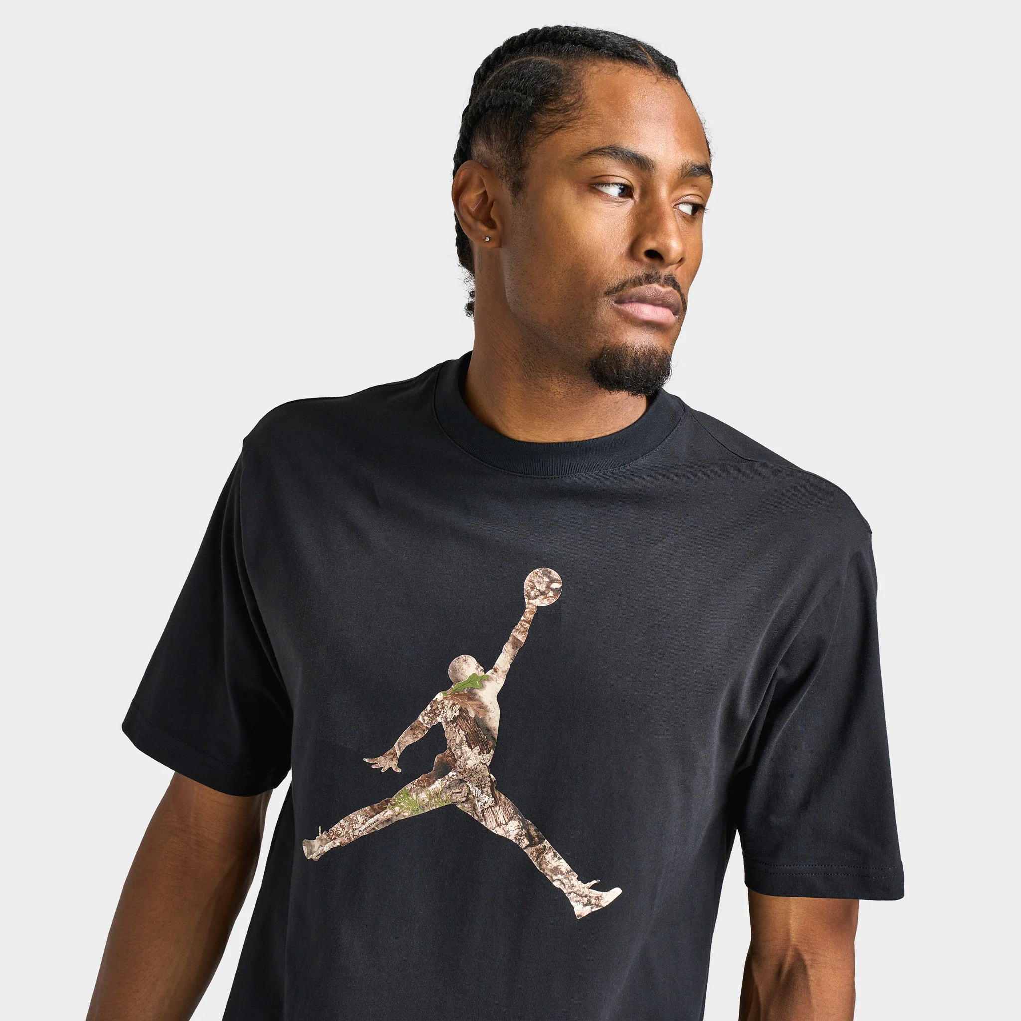 Jordan Brooklyn Men's Jumpan T-shirt / Black - Image 4