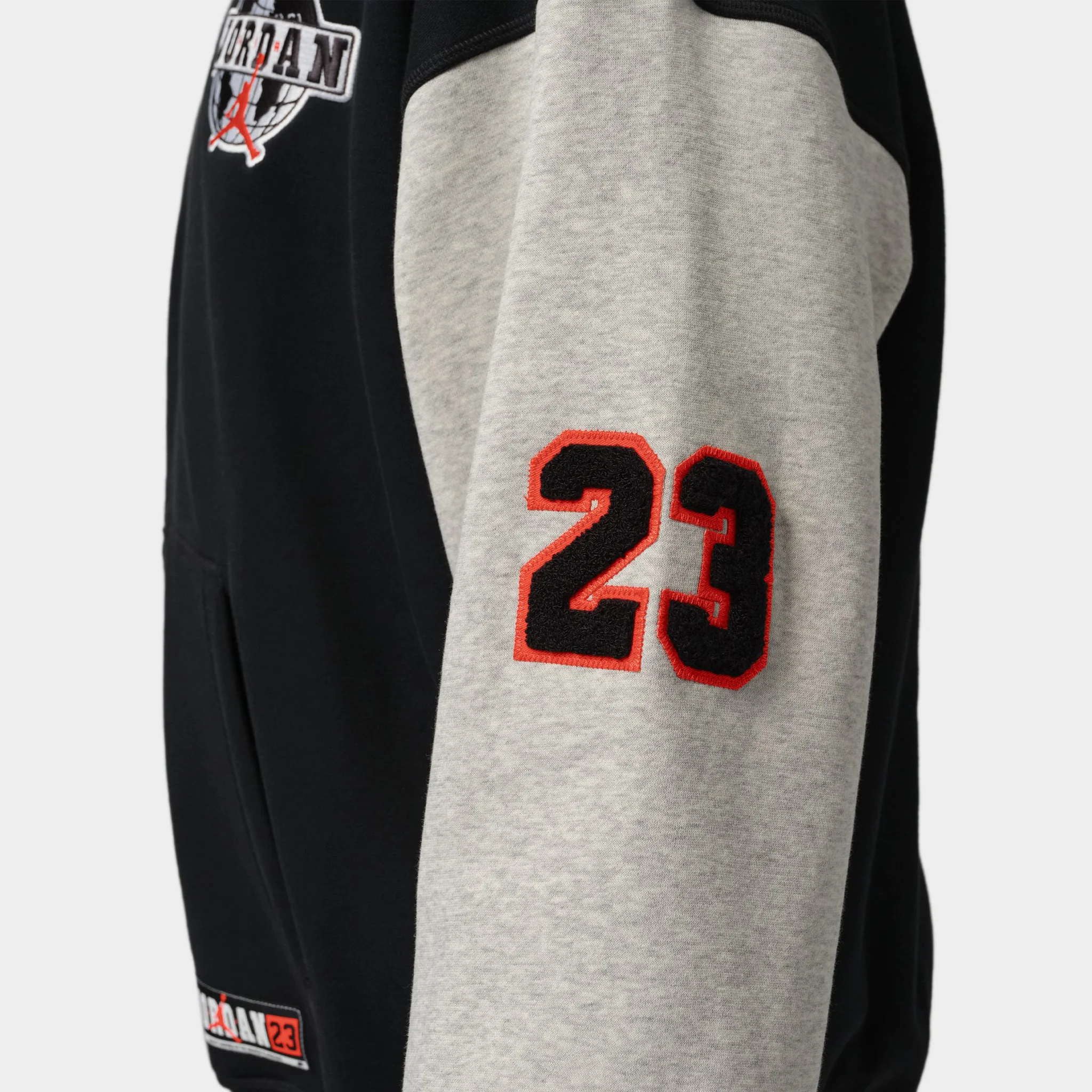 Jordan Brooklyn Oversized Fullzip Hoodie / Black - Image 4