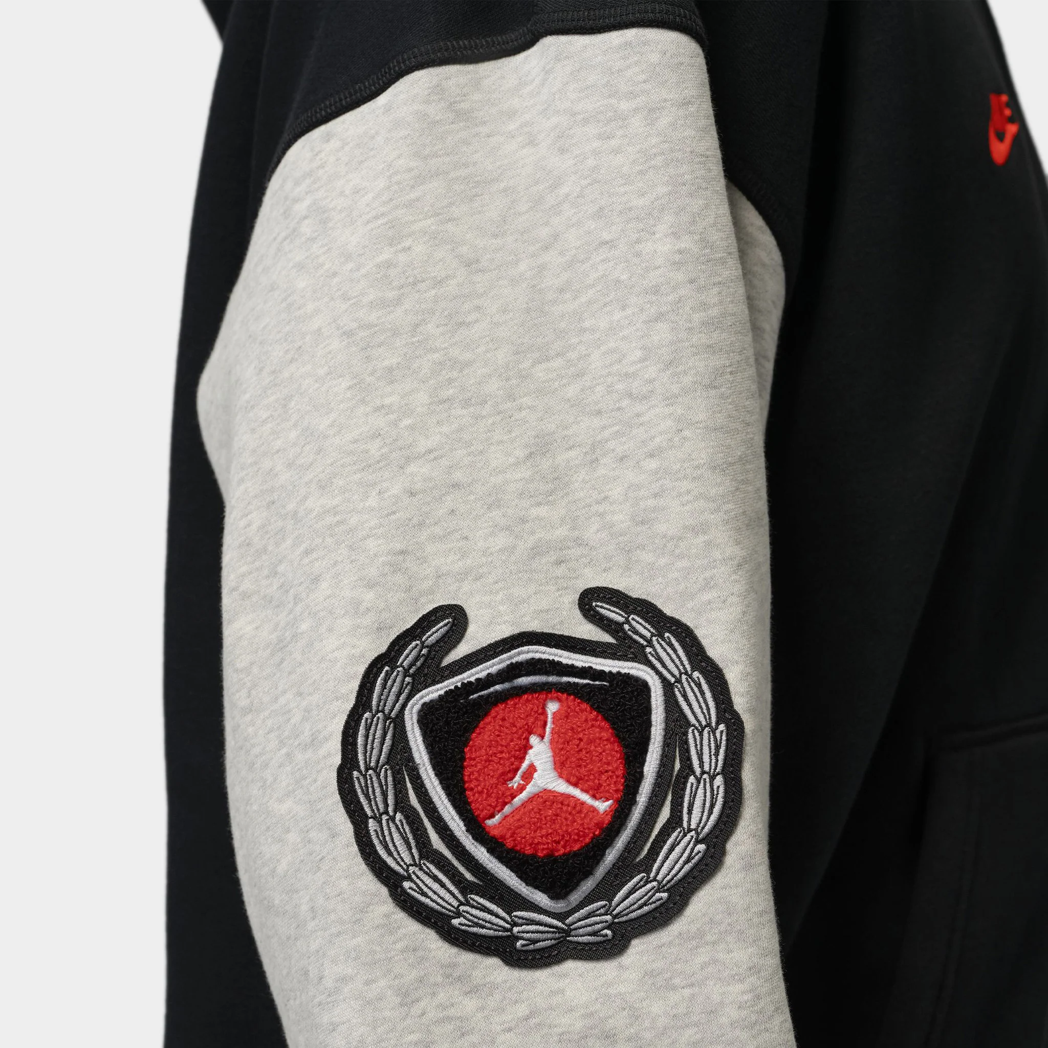 Jordan Brooklyn Oversized Fullzip Hoodie / Black - Image 5
