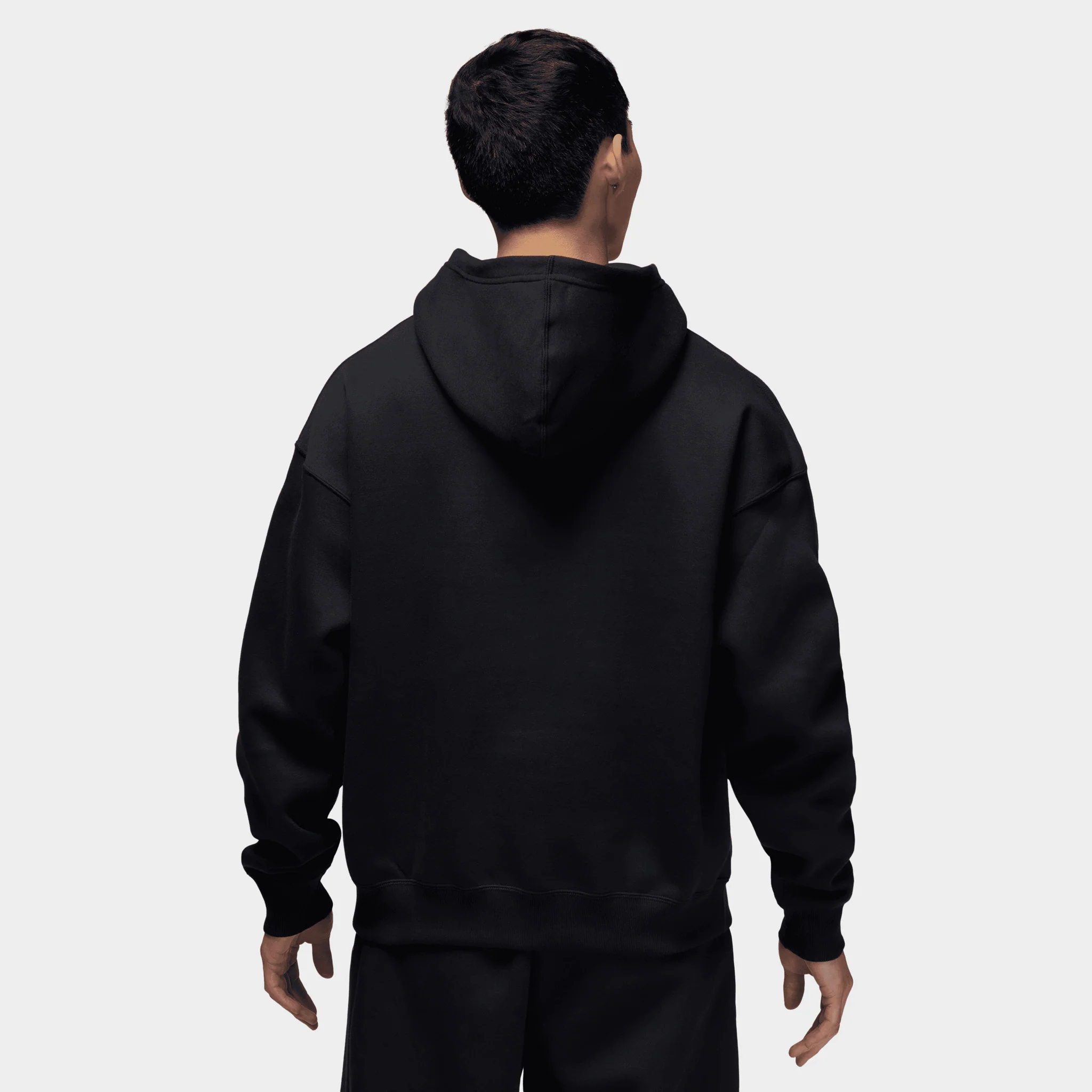 Jordan Brooklyn Oversized Hoodie / Black - Image 2