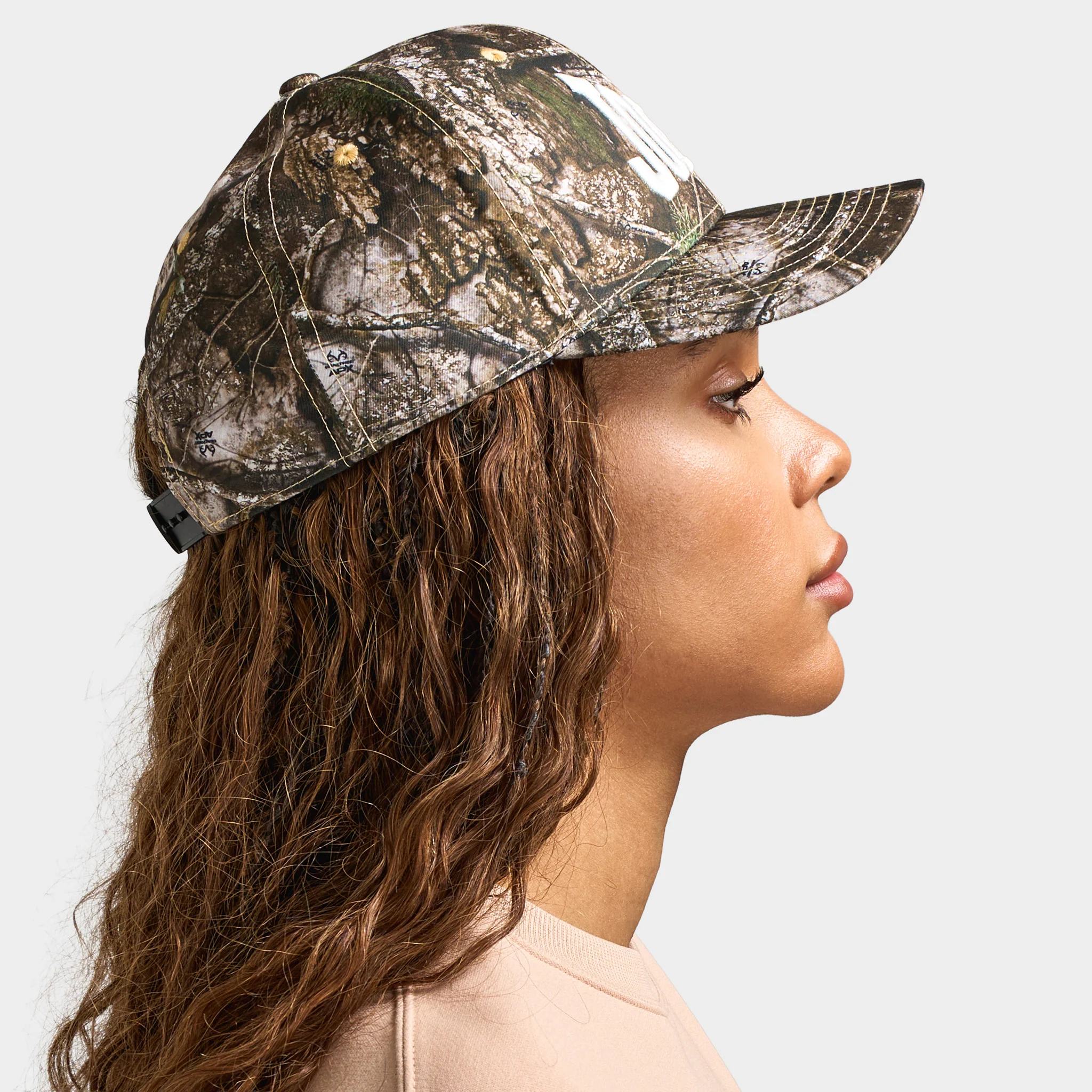 Jordan Brooklyn Rise Adjustable Realtree Cap White/ Sail - Image 4