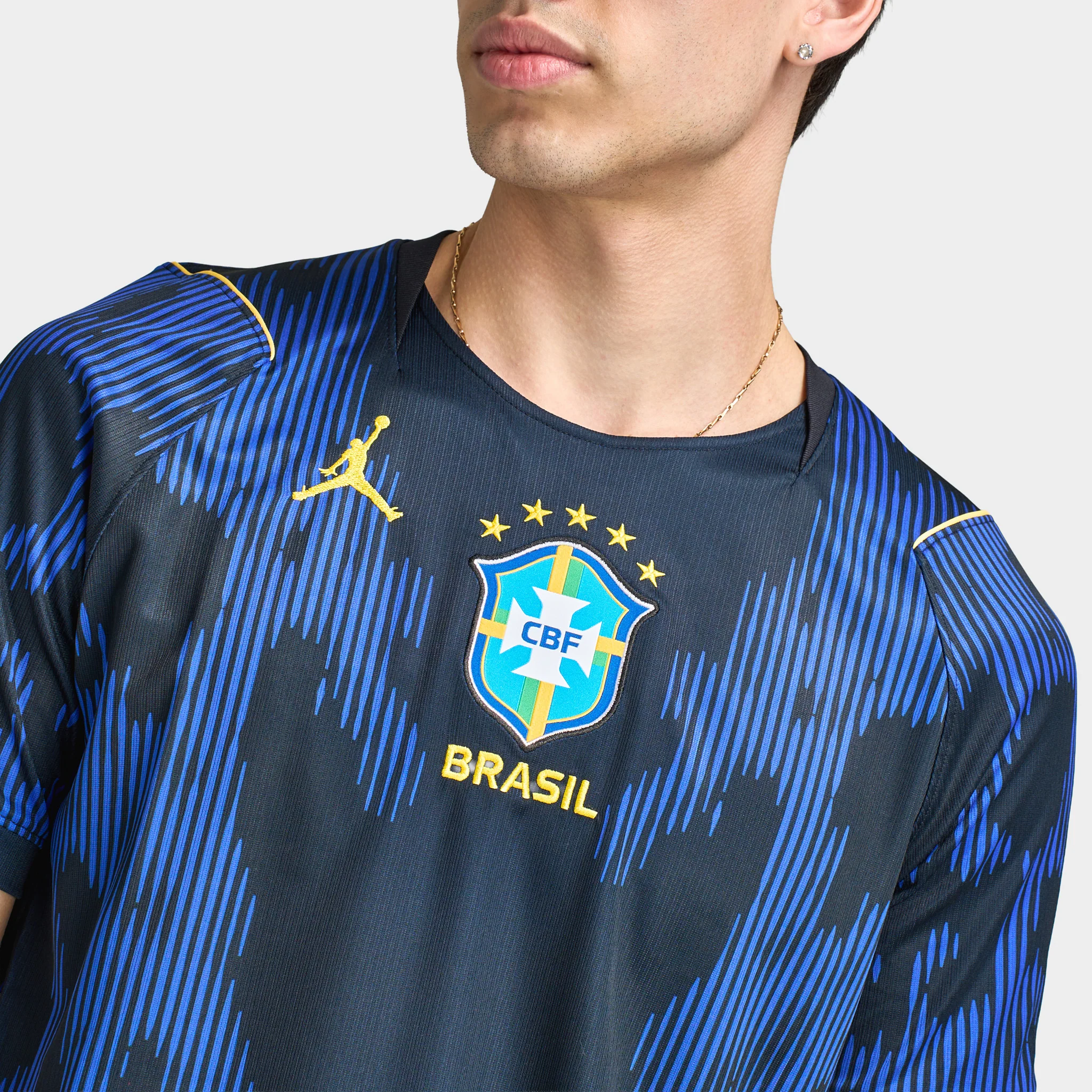 Jordan Brasil 2026 Away Replica Jersey Old Royal / black - Image 5