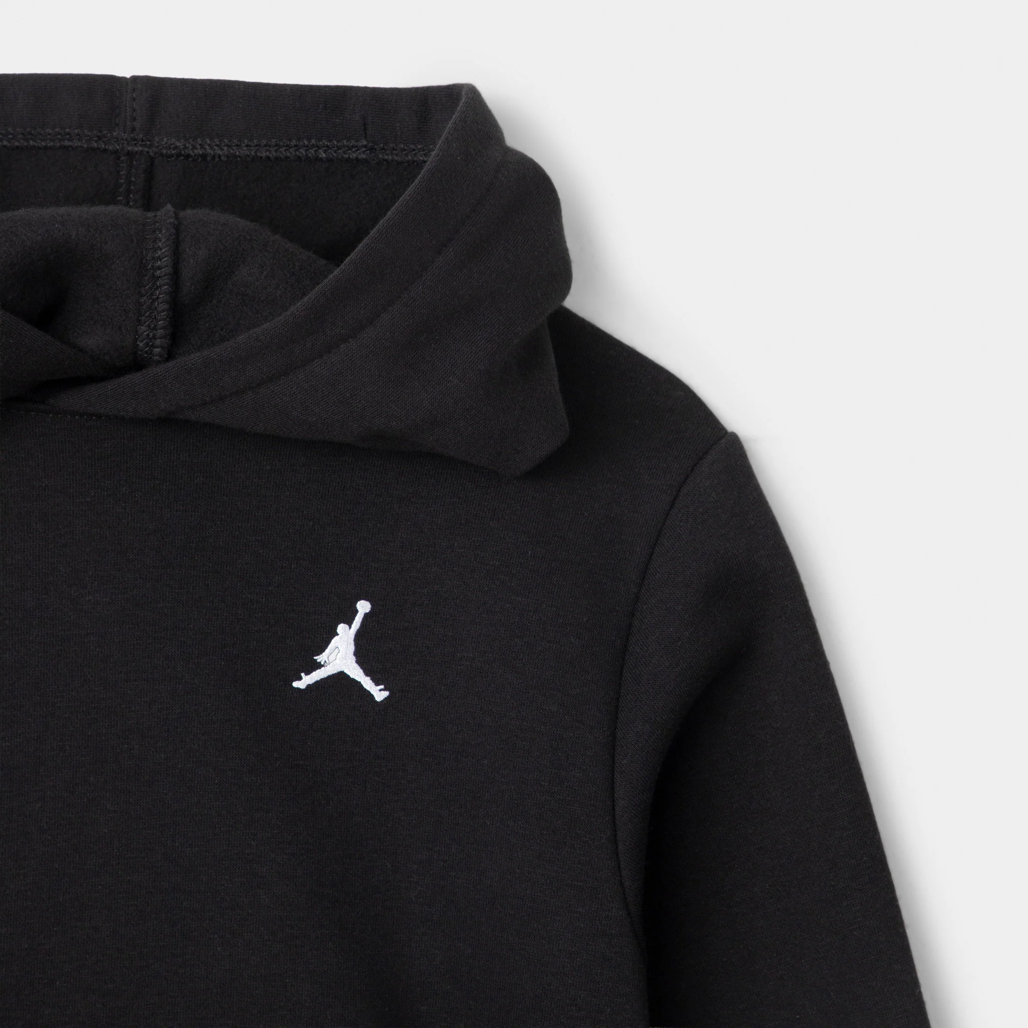 Jordan Children's Brooklyn Fleece Pullover Hoodie Set / Black - Image 3