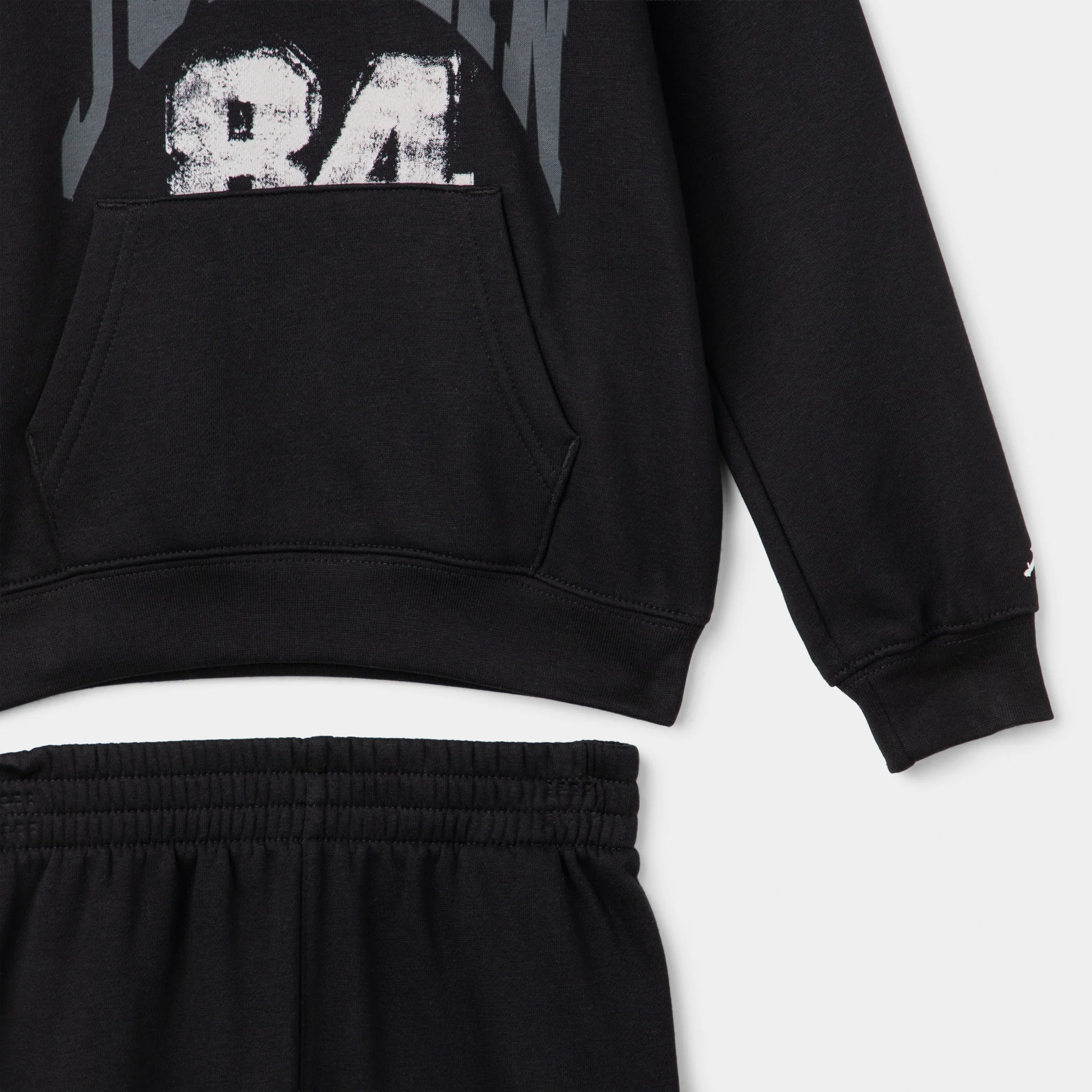 Jordan Children's MVP HBR JM Fleece PO Set / Black - Image 4