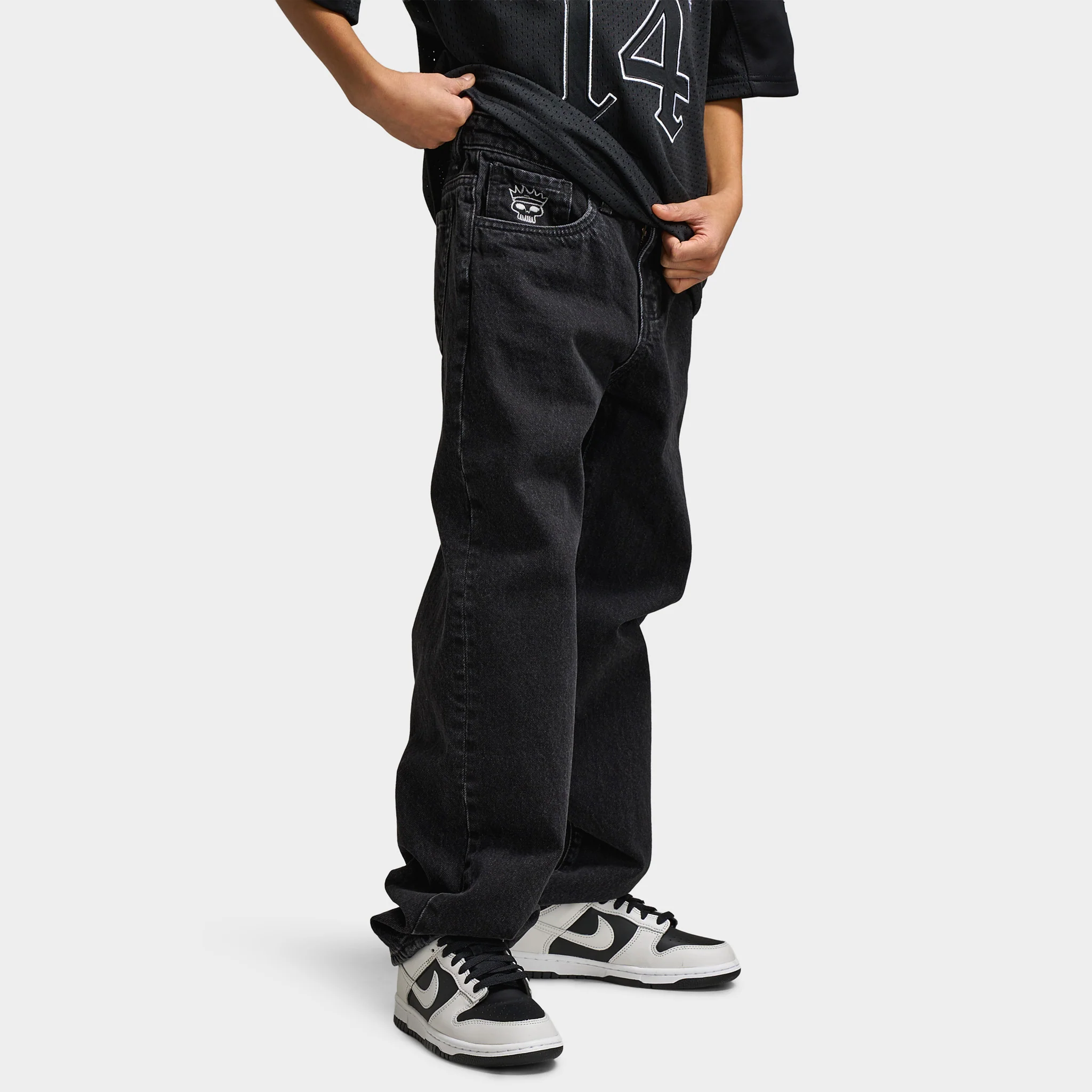 Jordan Craig Juniors' Loose Fit Embroidery Patch / Black - Image 4